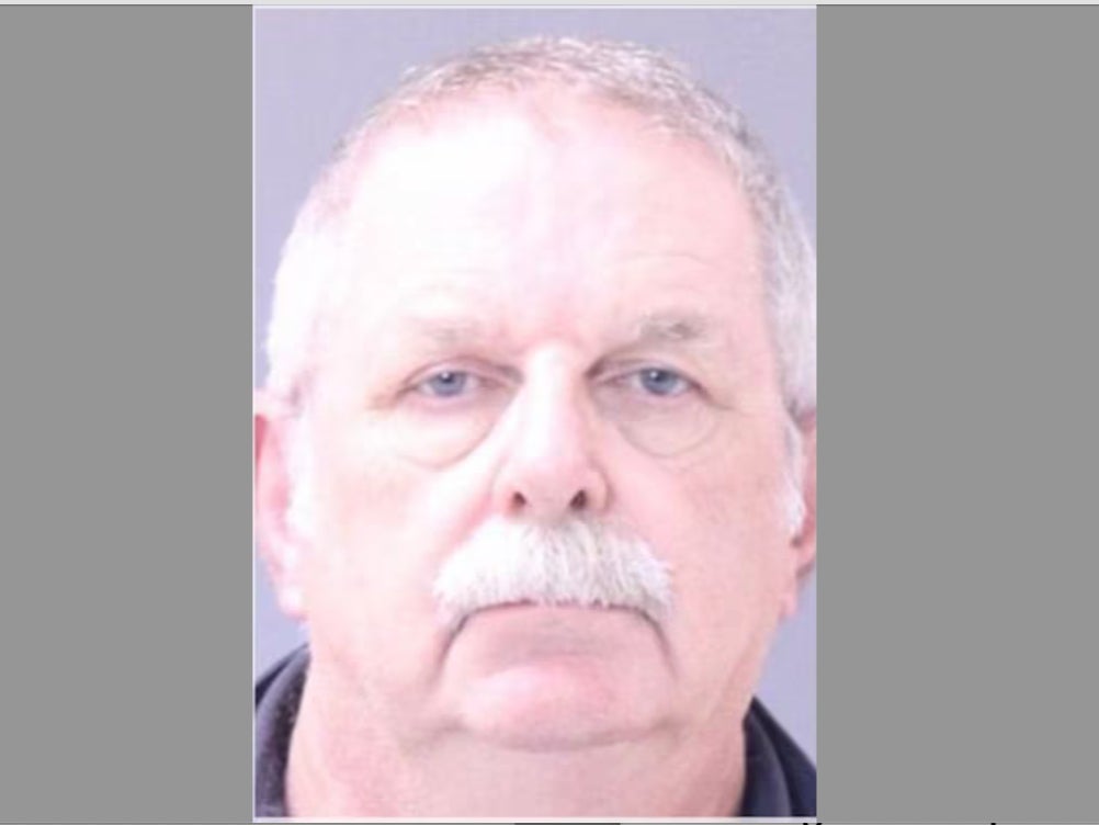 Paul Lamson, a former judge-turned-convicted felon, was charged on Tuesday with making a terroristic threat after threatening to burn down a polling site in upstate New York