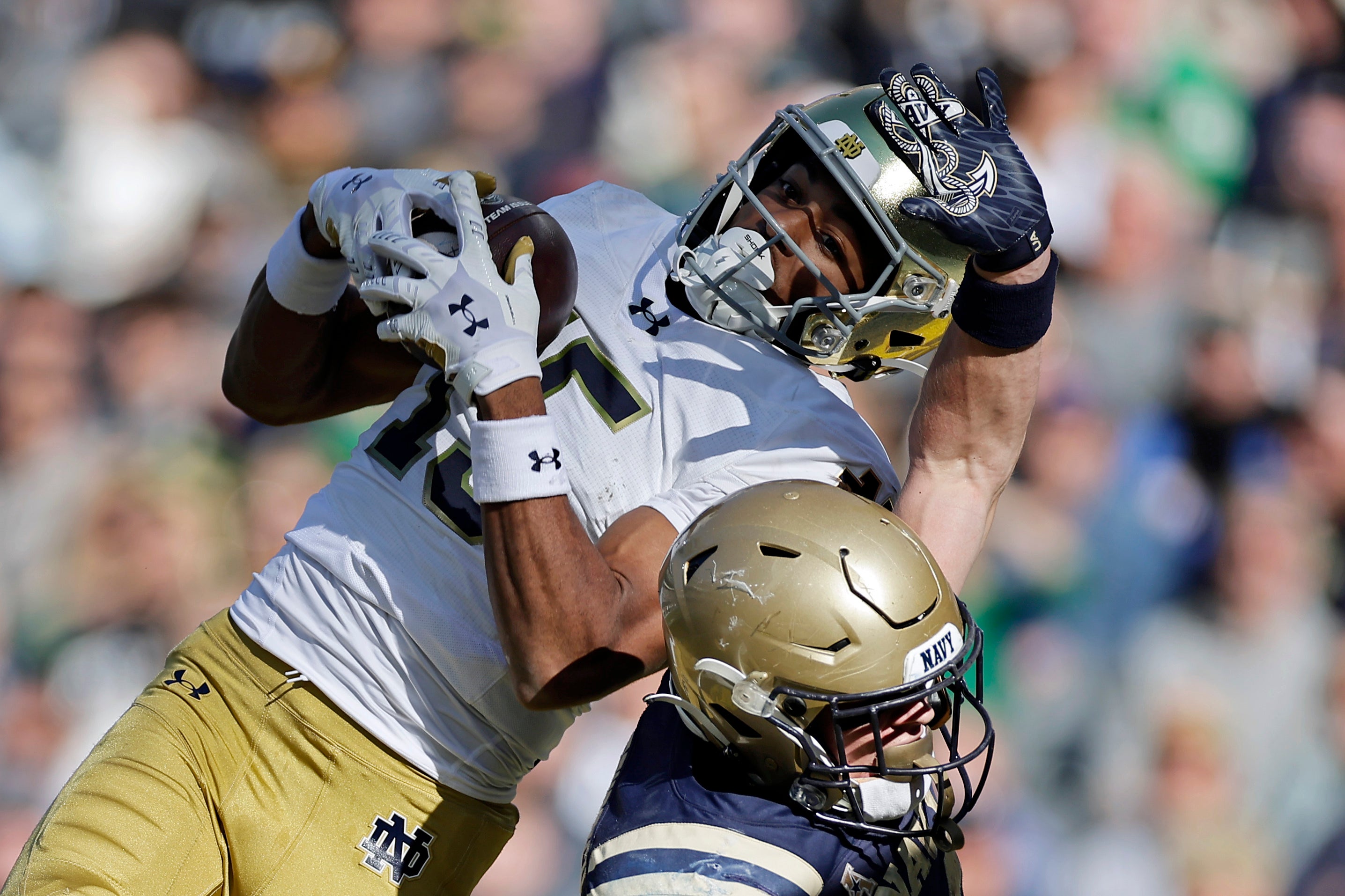 APTOPIX Notre Dame Navy Football