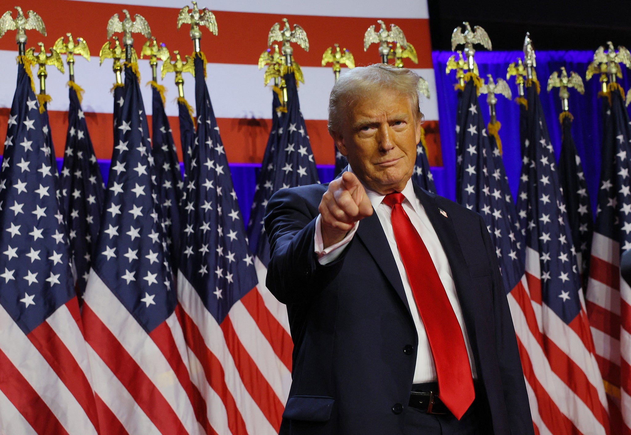 Donald Trump’s win in Pennsylvannia appeared to seal his victory over Kamala Harris