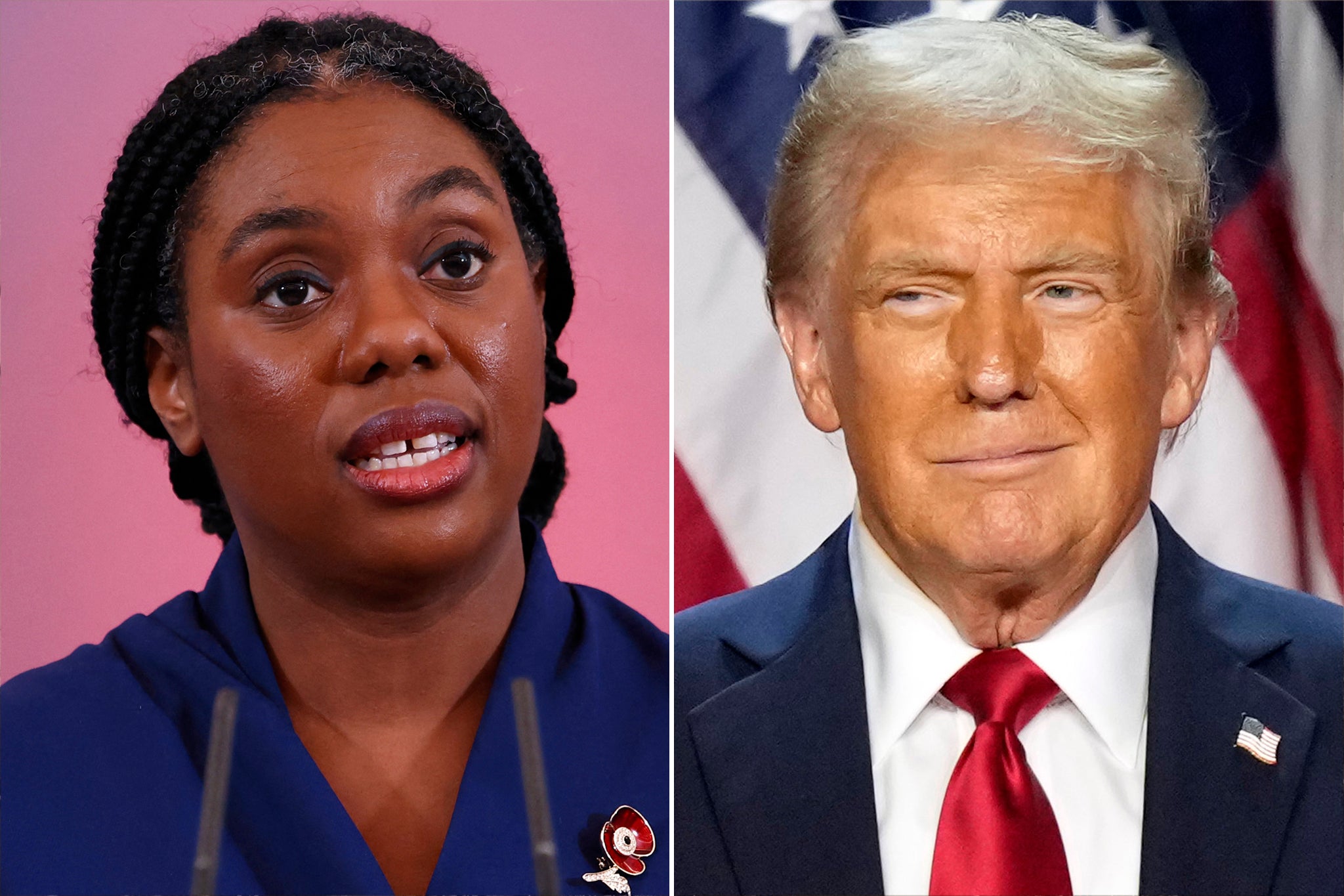 Kemi Badenoch has said she ‘wouldn’t be surprised’ if US President Donald Trump ‘loved’ her migration plan