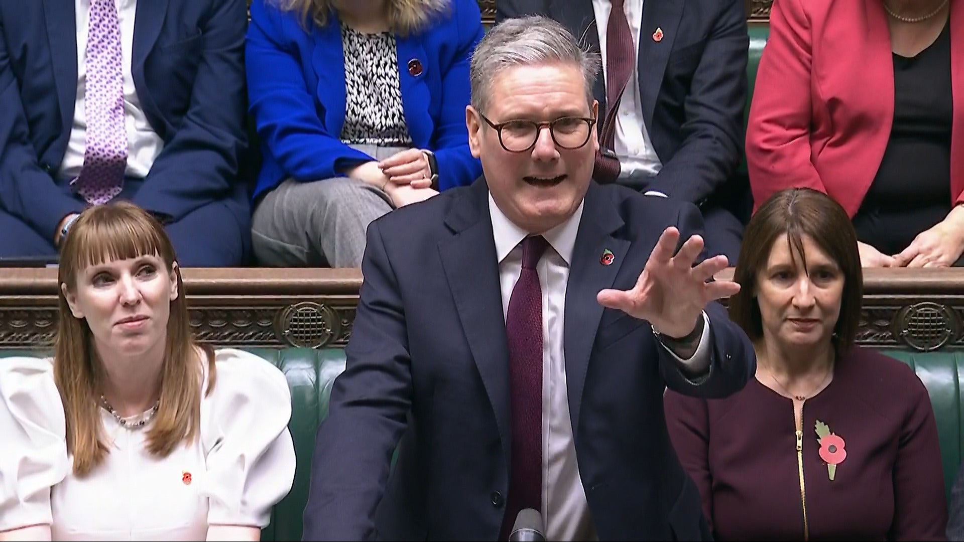 Sir Keir Starmer hit back at Ms Badenoch over her ‘student politics’ jibe (House of Commons/PA)