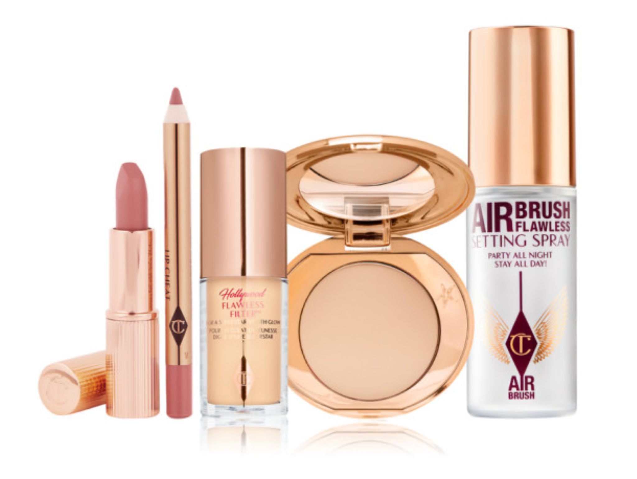 best beauty gift sets charlotte tilbury beauty check-in kit travel size make-up set indybest