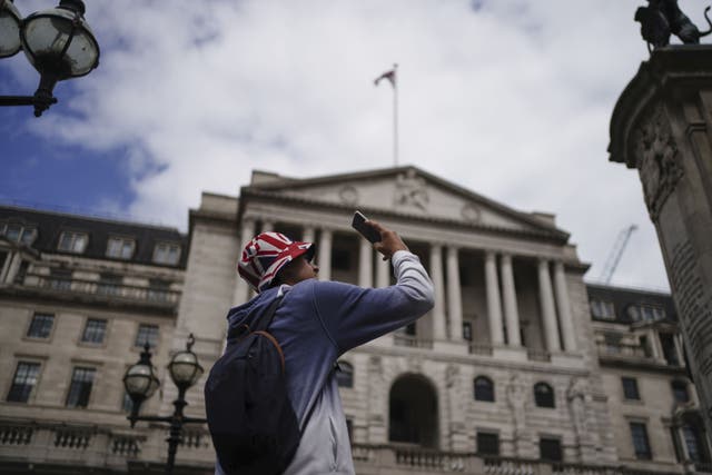 UK borrowing costs are set to be cut for the second time this year (Jordan Pettott/PA)