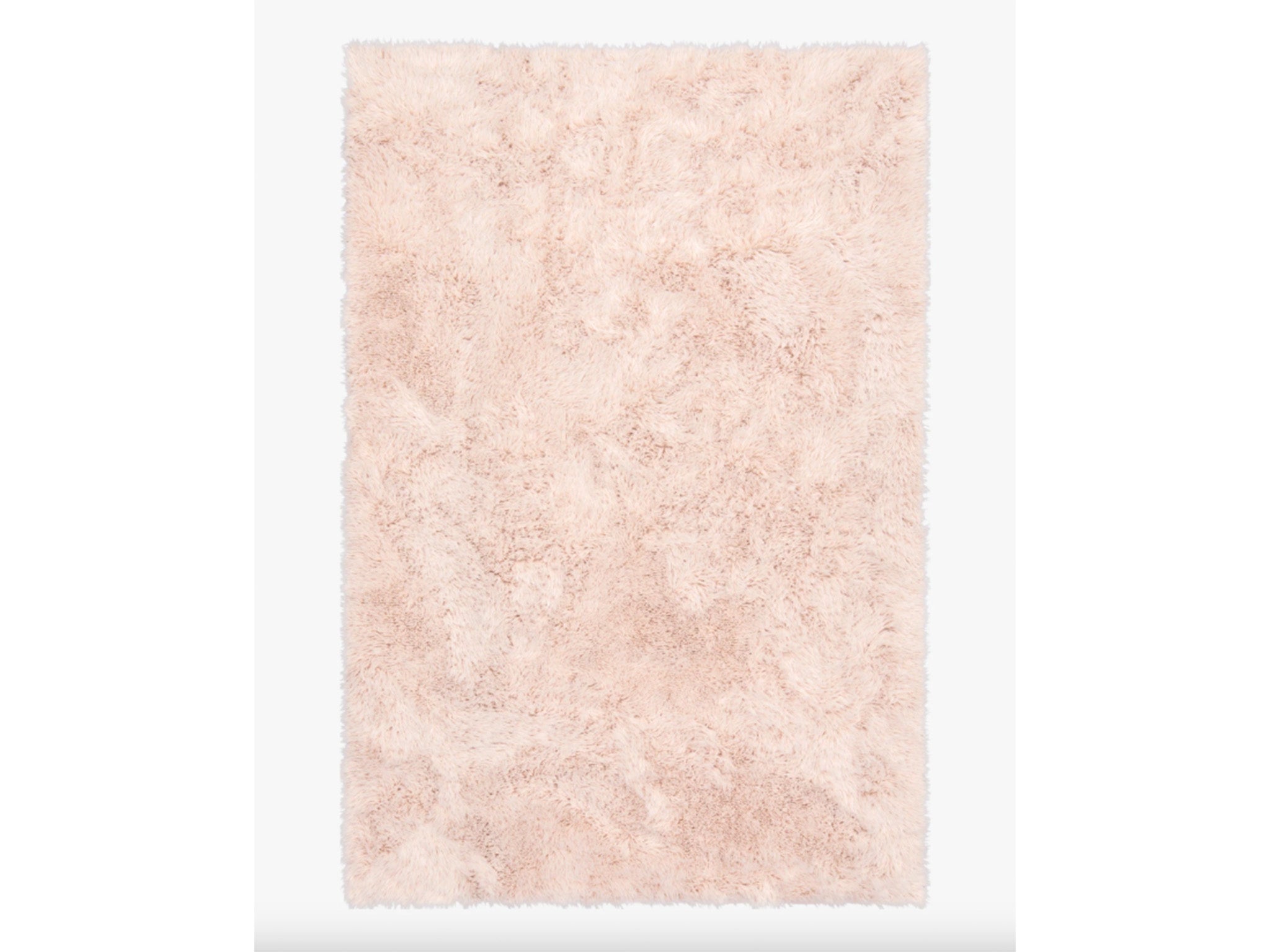 Ruggable soft pink shaggy rug 