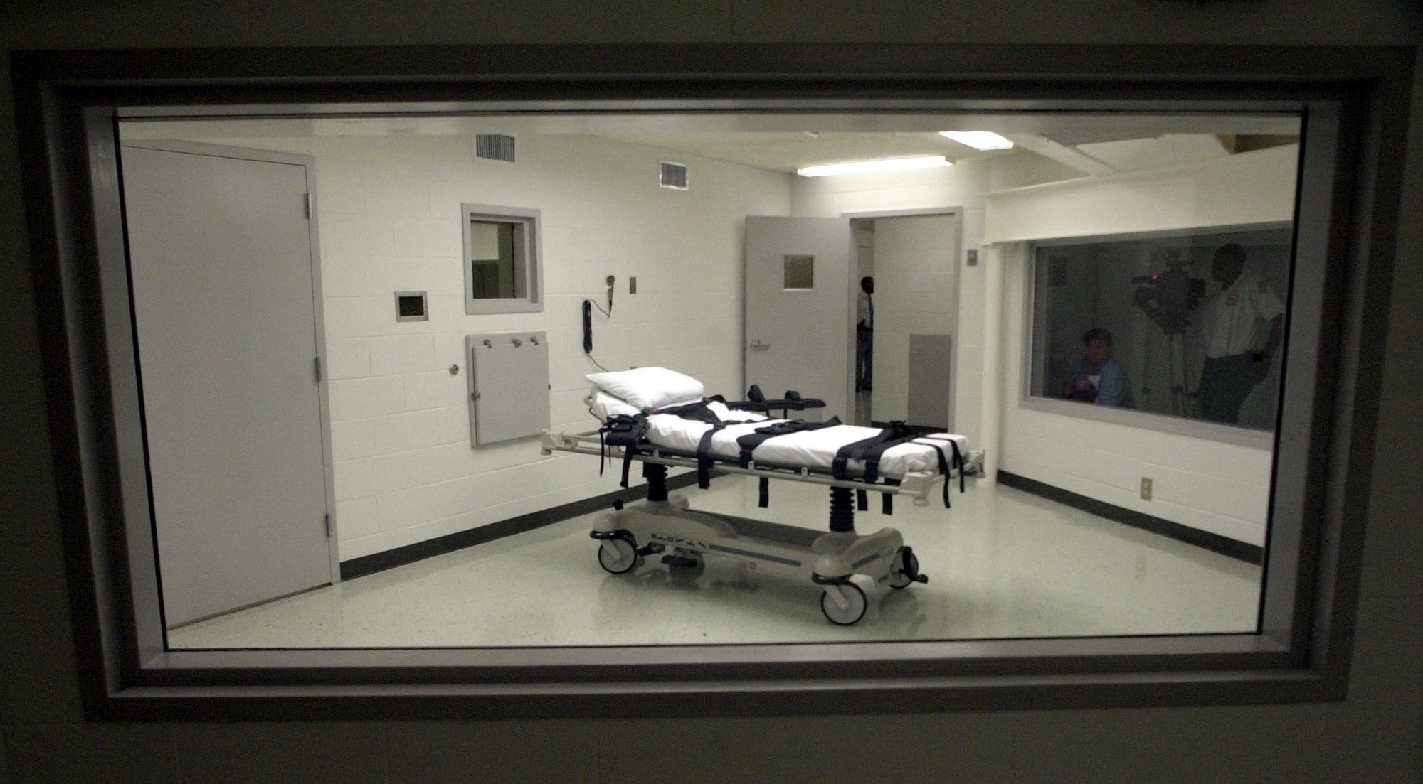 Alabama’s lethal injection chamber at the Holman Correctional Facility in Atmore