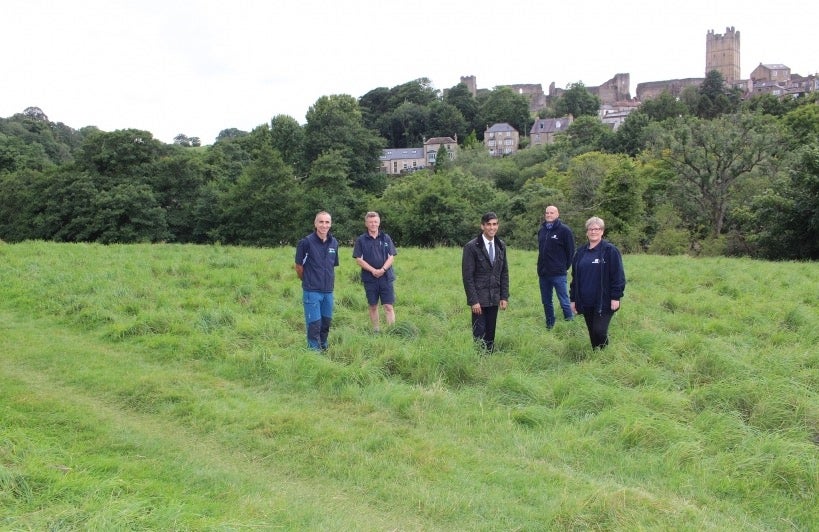 Rishi Sunak welcoming the return of walkers to the Coast to Coast trail in North Yorkshire after the first lockdown in 2020