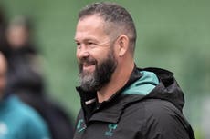 Andy Farrell hopes Ireland rise to occasion at sold-out Aviva Stadium