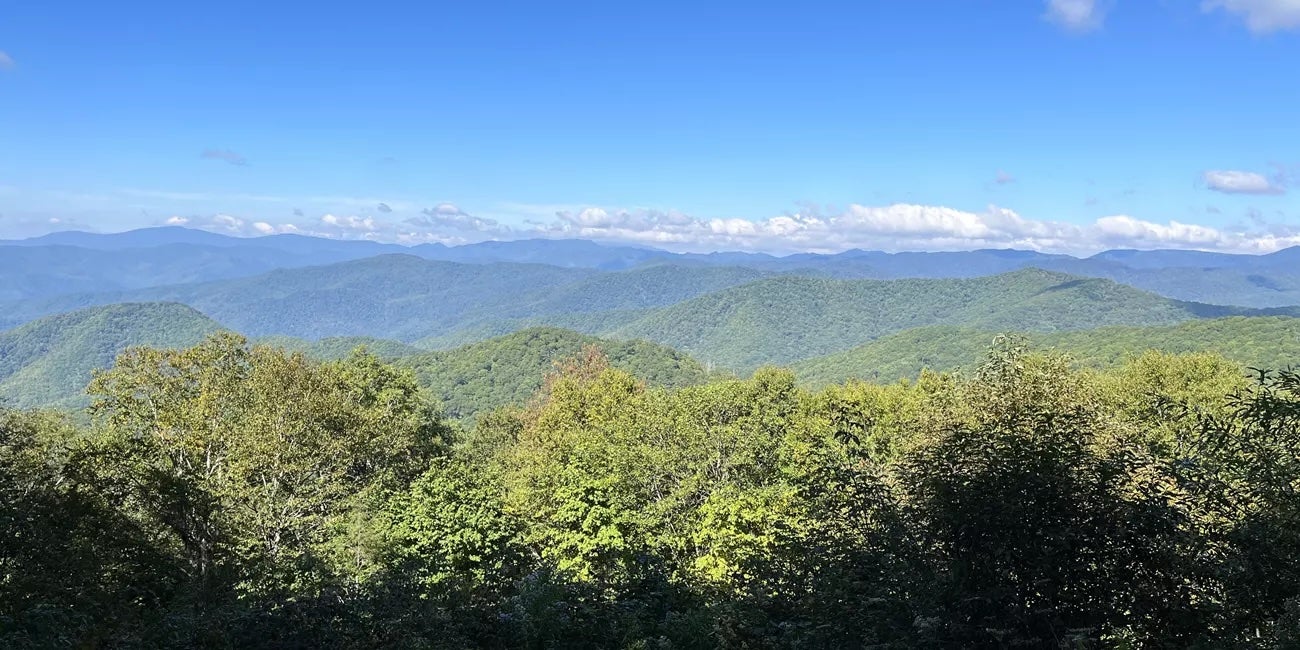 A view of the Cataloochee and Balsam Mountain Area in the North Carolina wilderness. A 12-year-old boy died while attending a wilderness camp in North Carolina, but no charges will be filed against the program, a local district attorney announced this week