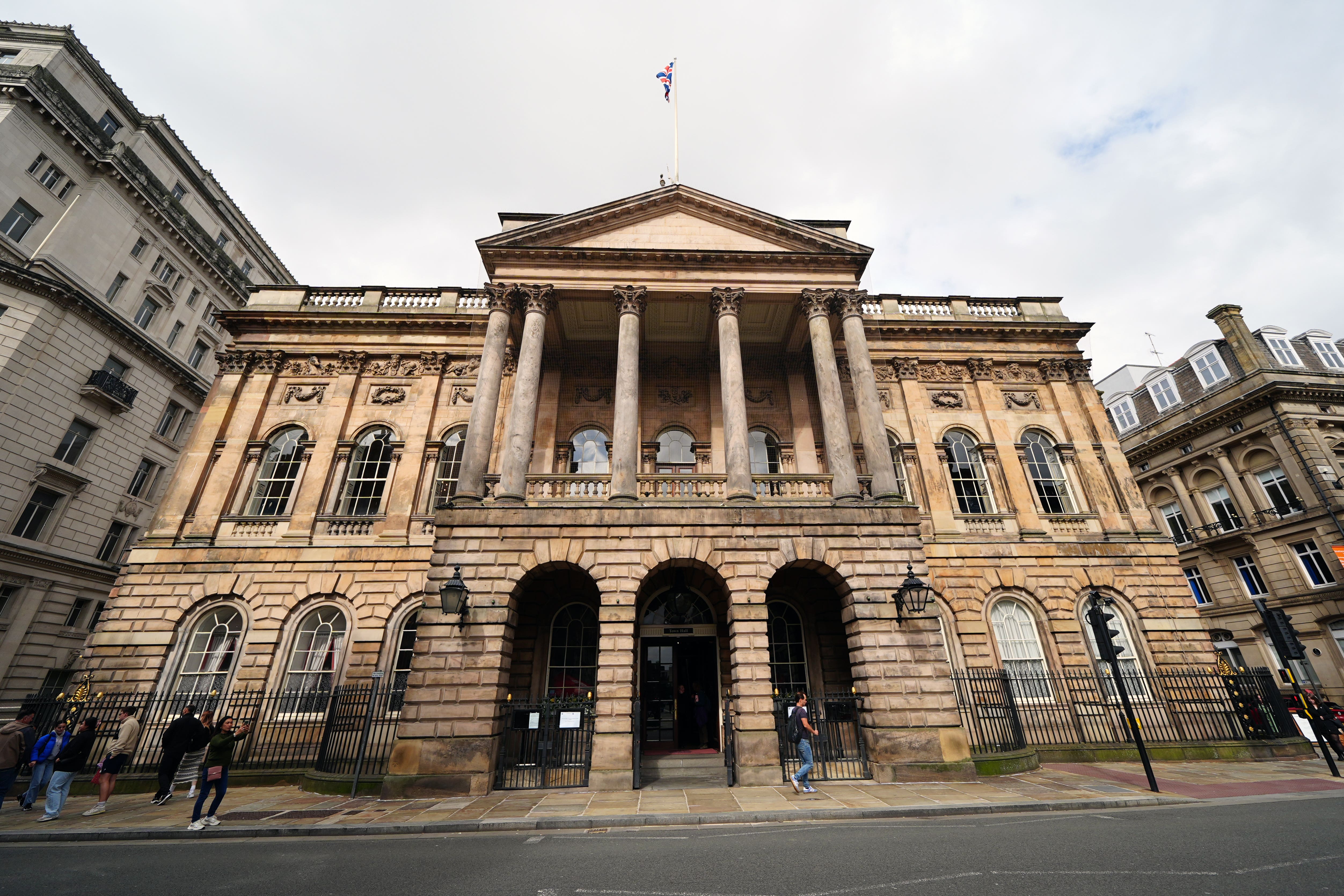 The Thirlwall Inquiry is taking place at Liverpool Town Hall (Peter Byrne/PA)