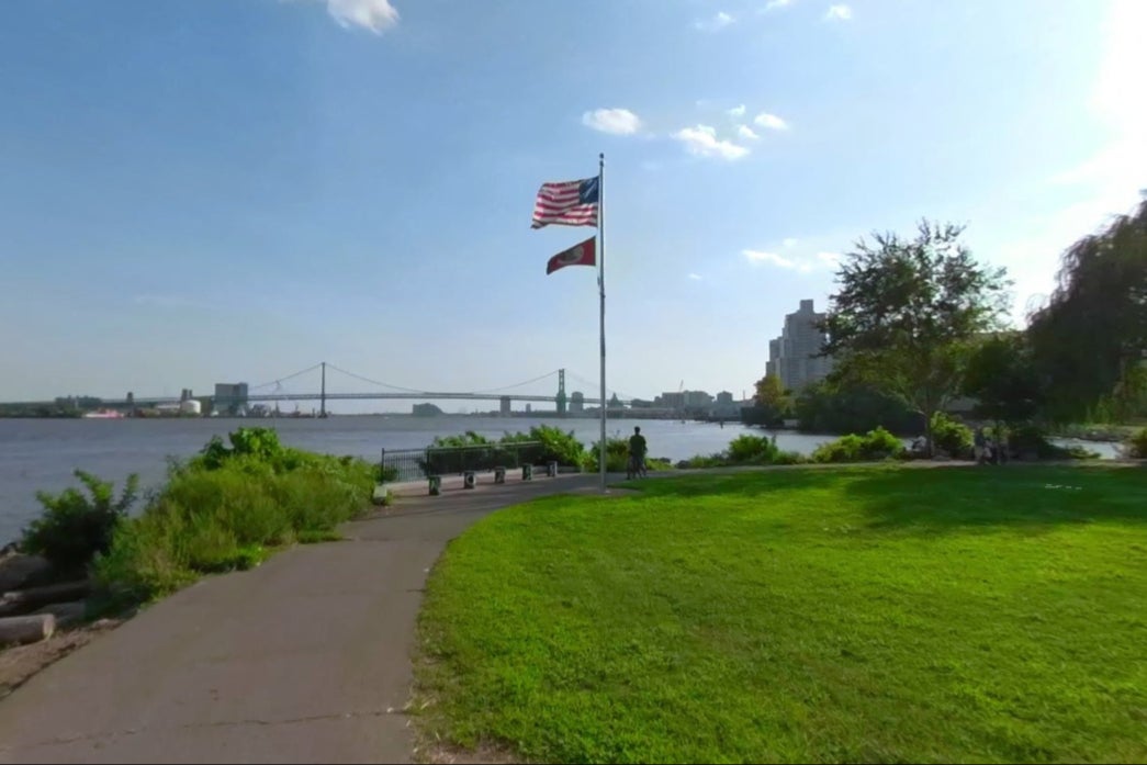 Human bones were found in Penn Treaty Park