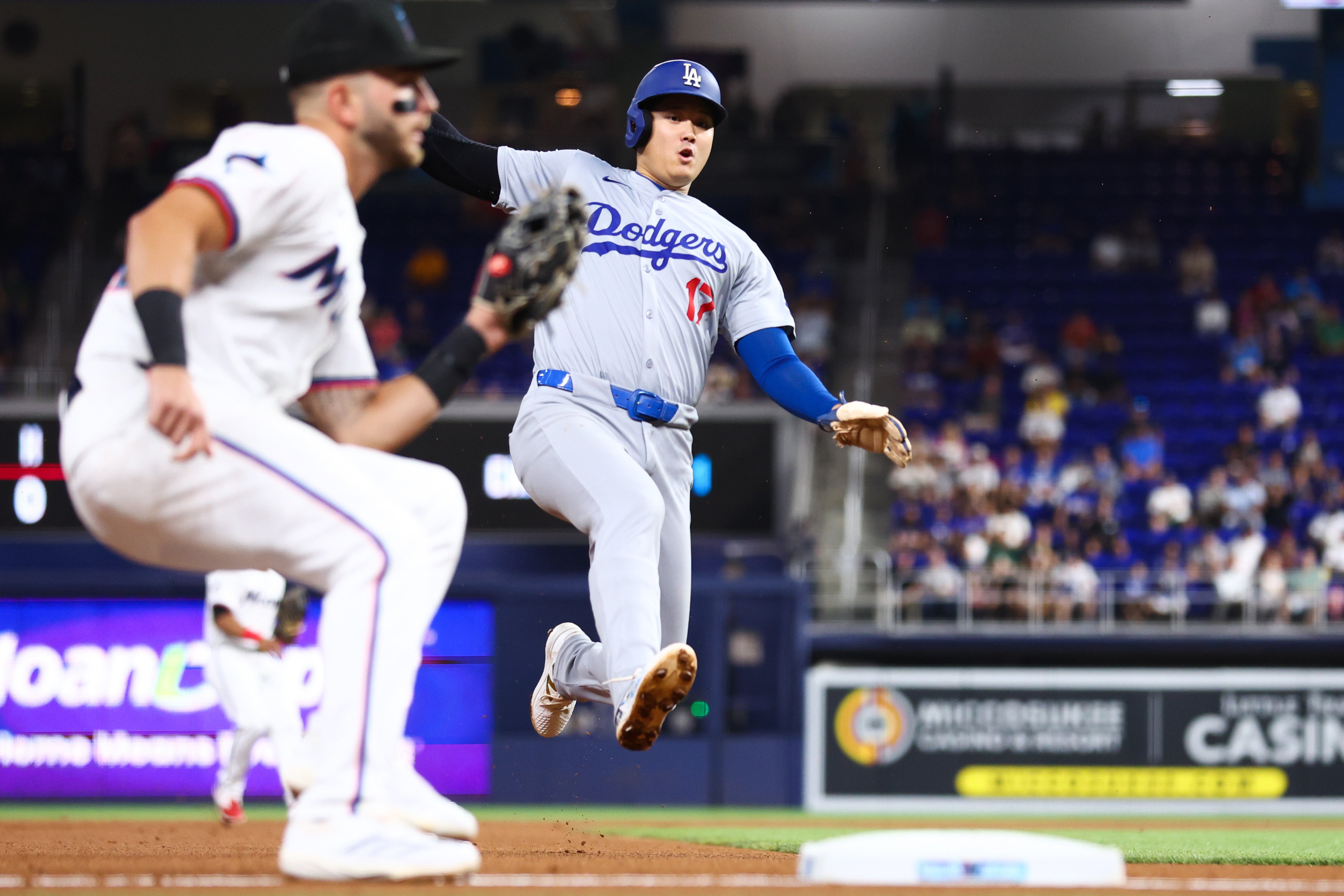 Shohei Ohtani’s historic 50th and 51st stolen bases last season are at the center of a dispute between the team and a South Carolina man