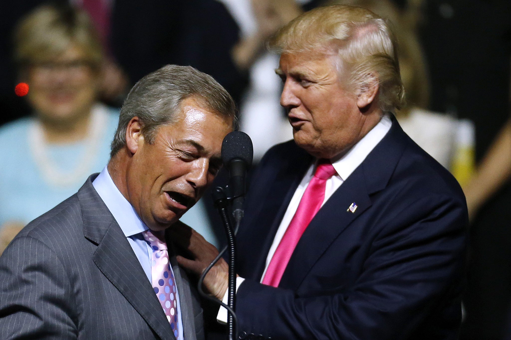 Farage is seen as close to Trump by some and ‘an eccentric British fanboy’ to others