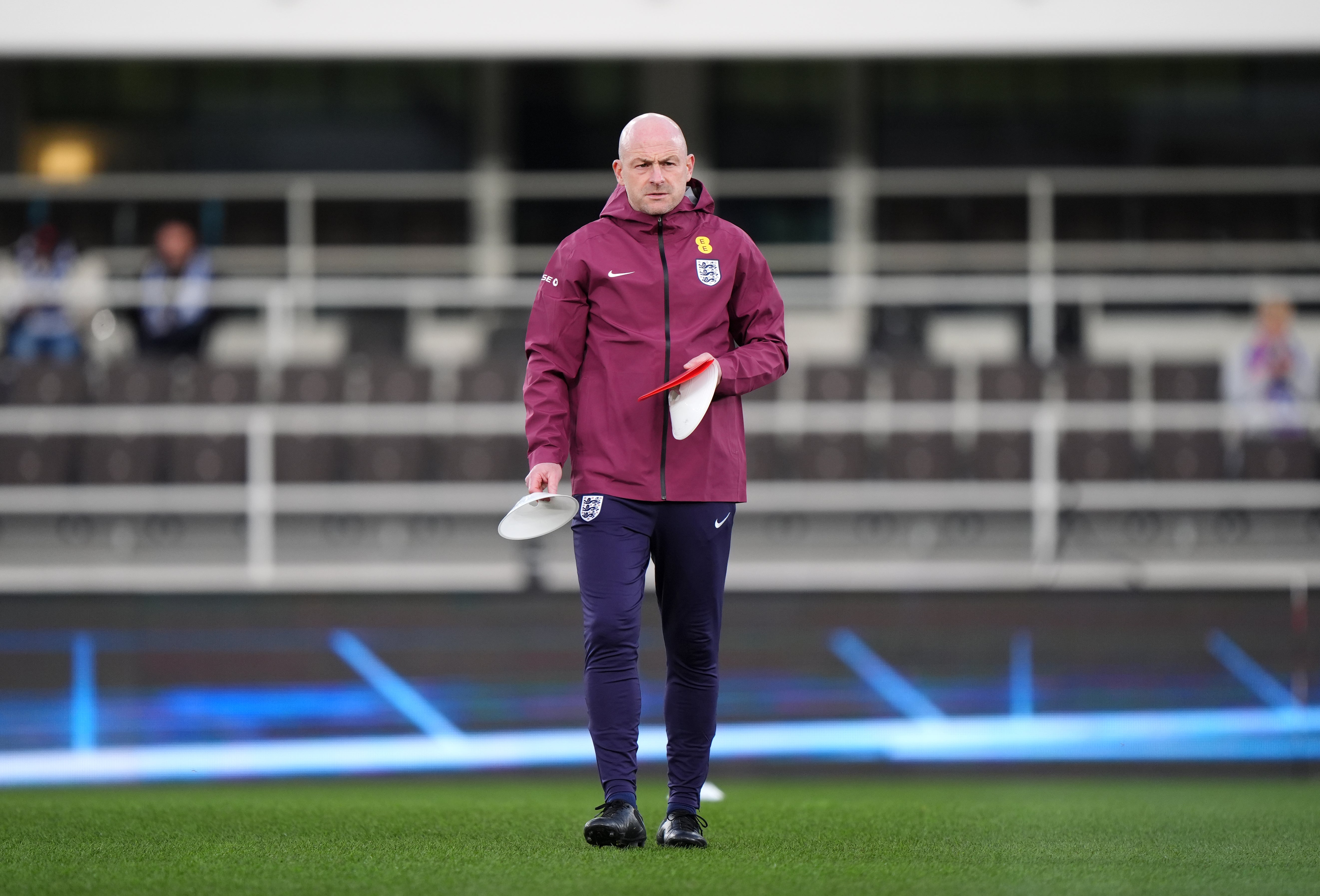 Lee Carsley insists he remains fully in charge of England (Bradley Collyer/PA)