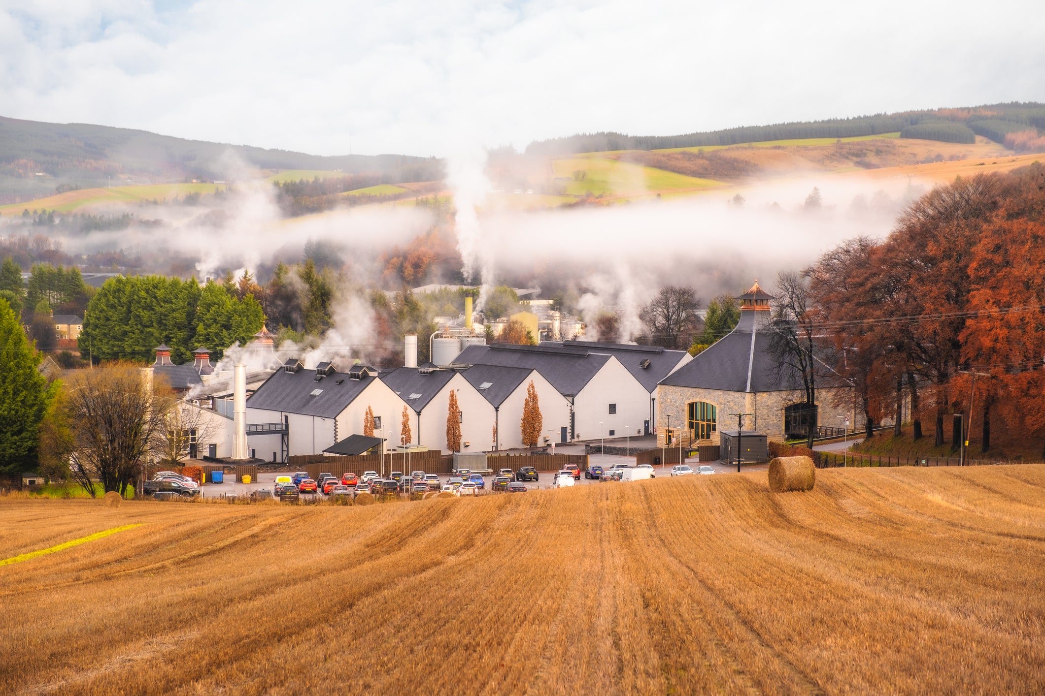 Dufftown in Aberdeenshire is known as the whisky capital of Scotland