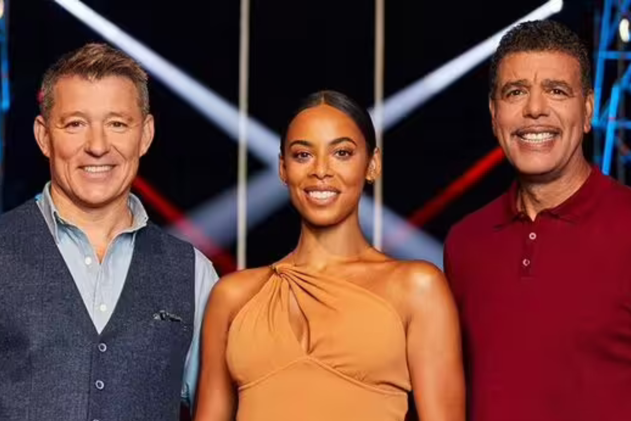 Ben Shephard, Rochelle Humes and Chris Kamara host Ninja Warrior UK