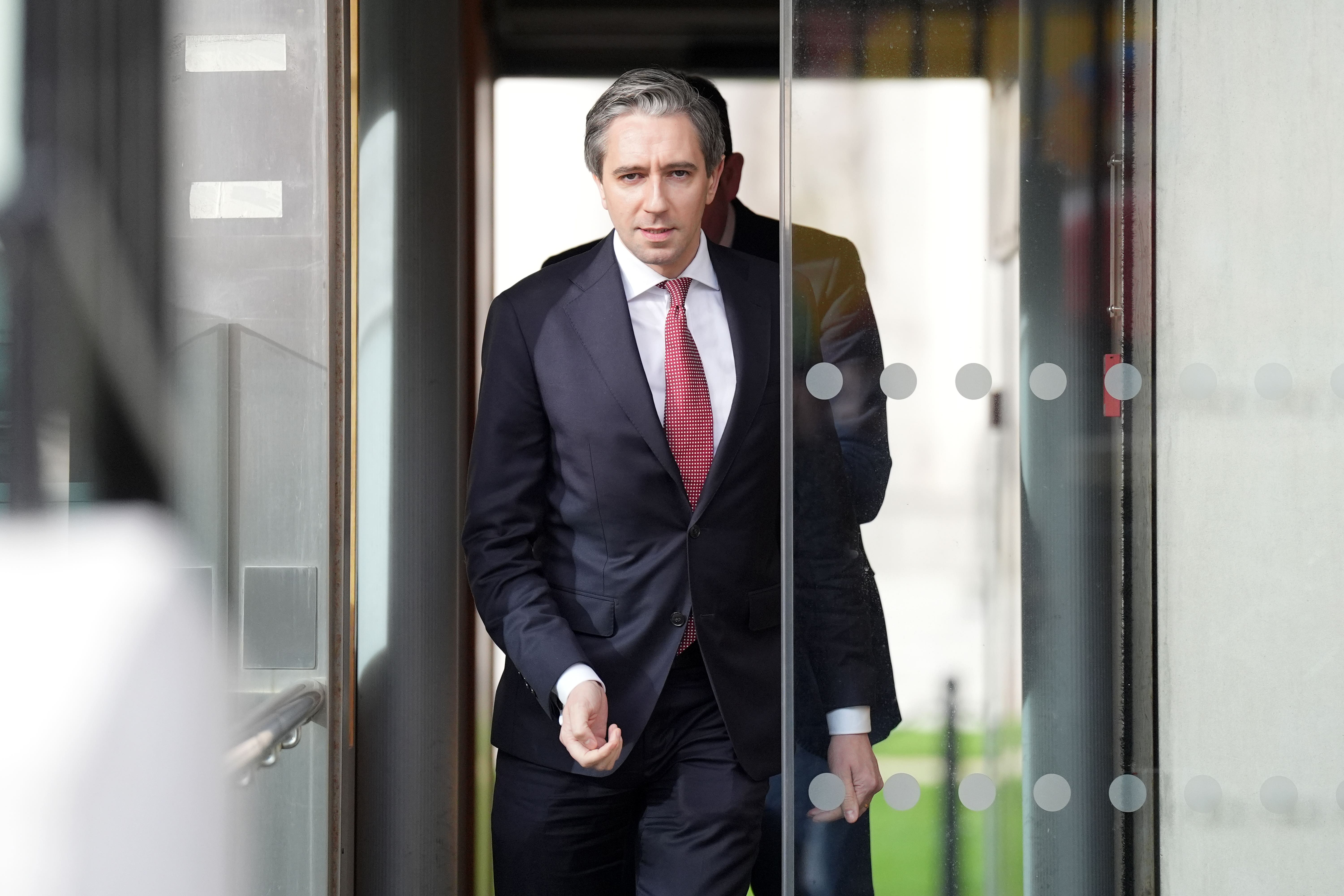 Taoiseach Simon Harris indicated that developments in America had been discussed at a meeting of the European Political Community on Thursday (Niall Carson/PA)
