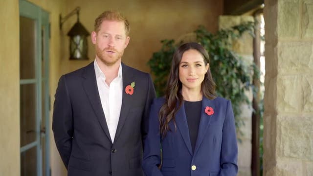 <p>‘We are at a crossroads’: Prince Harry and Meghan Markle issue new video message.</p>