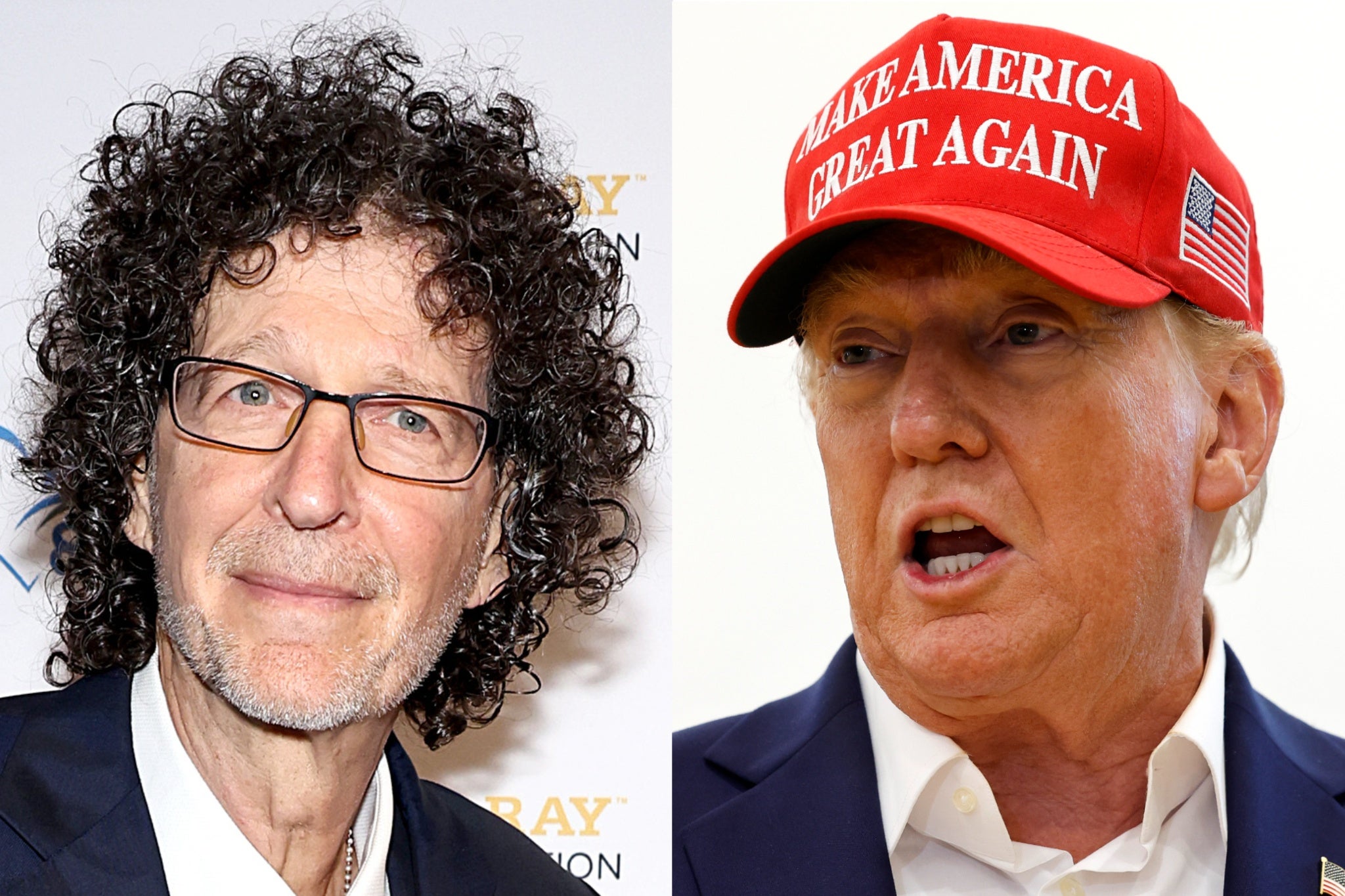 Howard Stern and President-elect Donald Trump