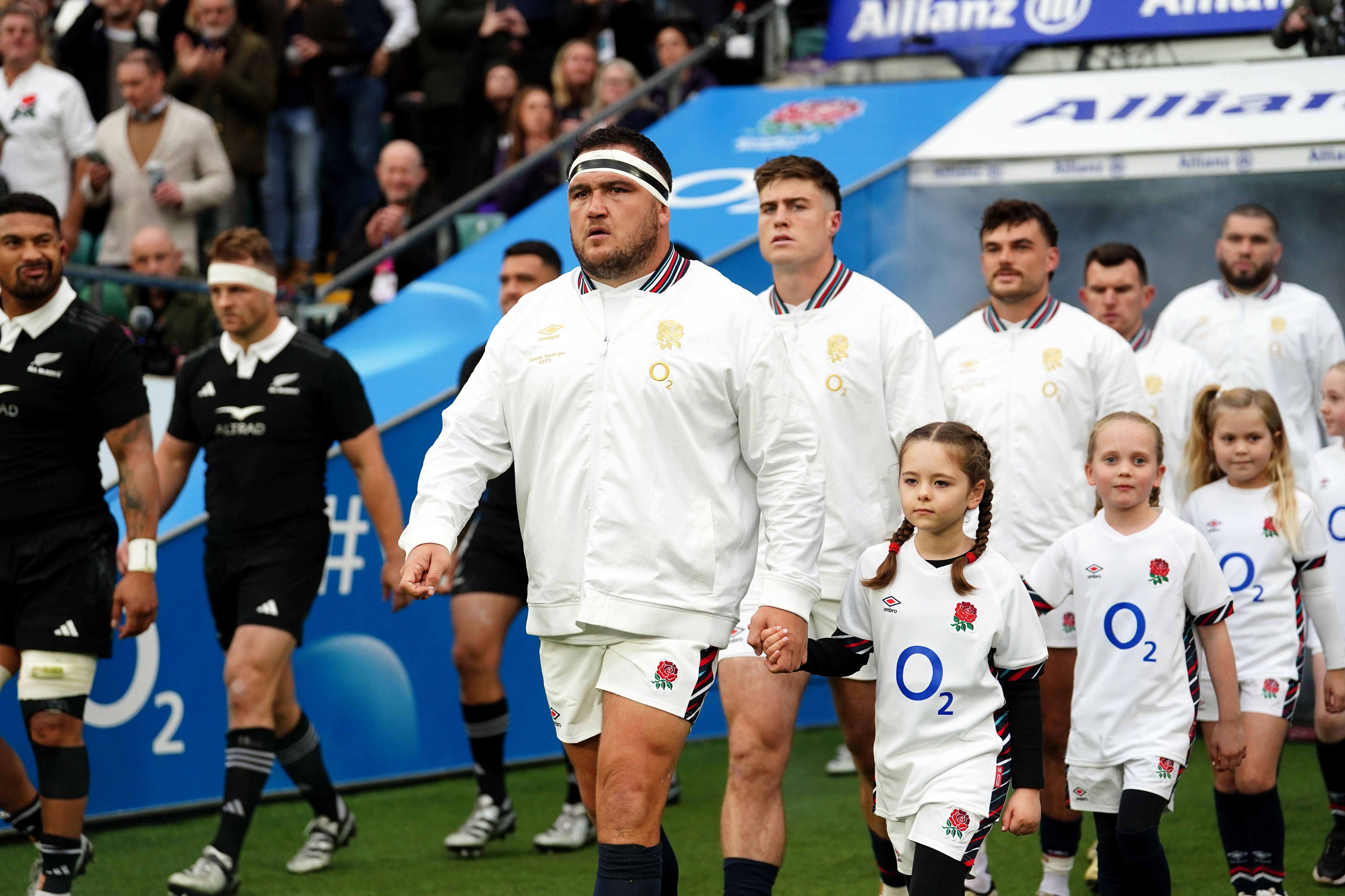 Jamie George has called on England to play courageous rugby against the Wallabies