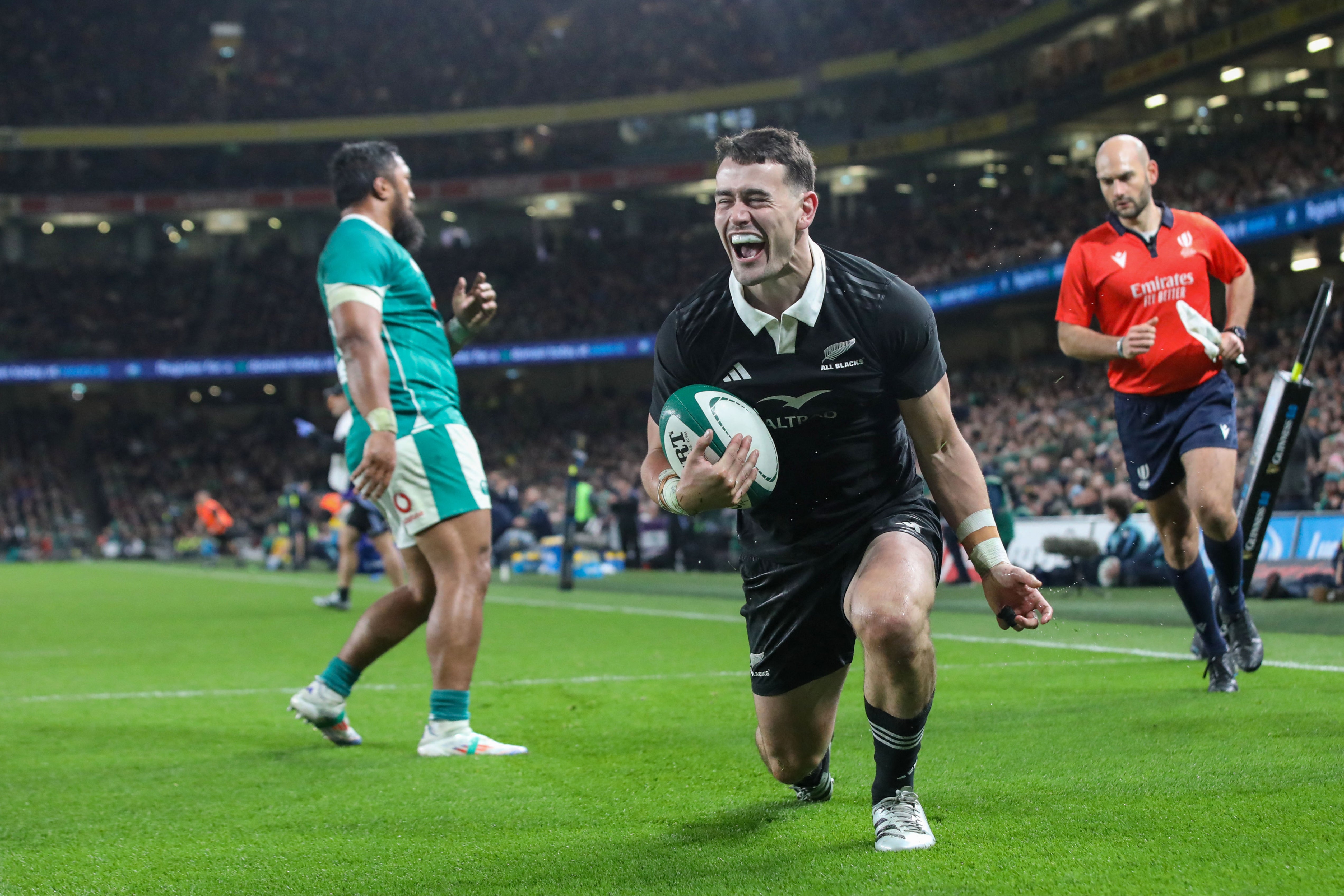 Will Jordan sealed victory for the All Blacks