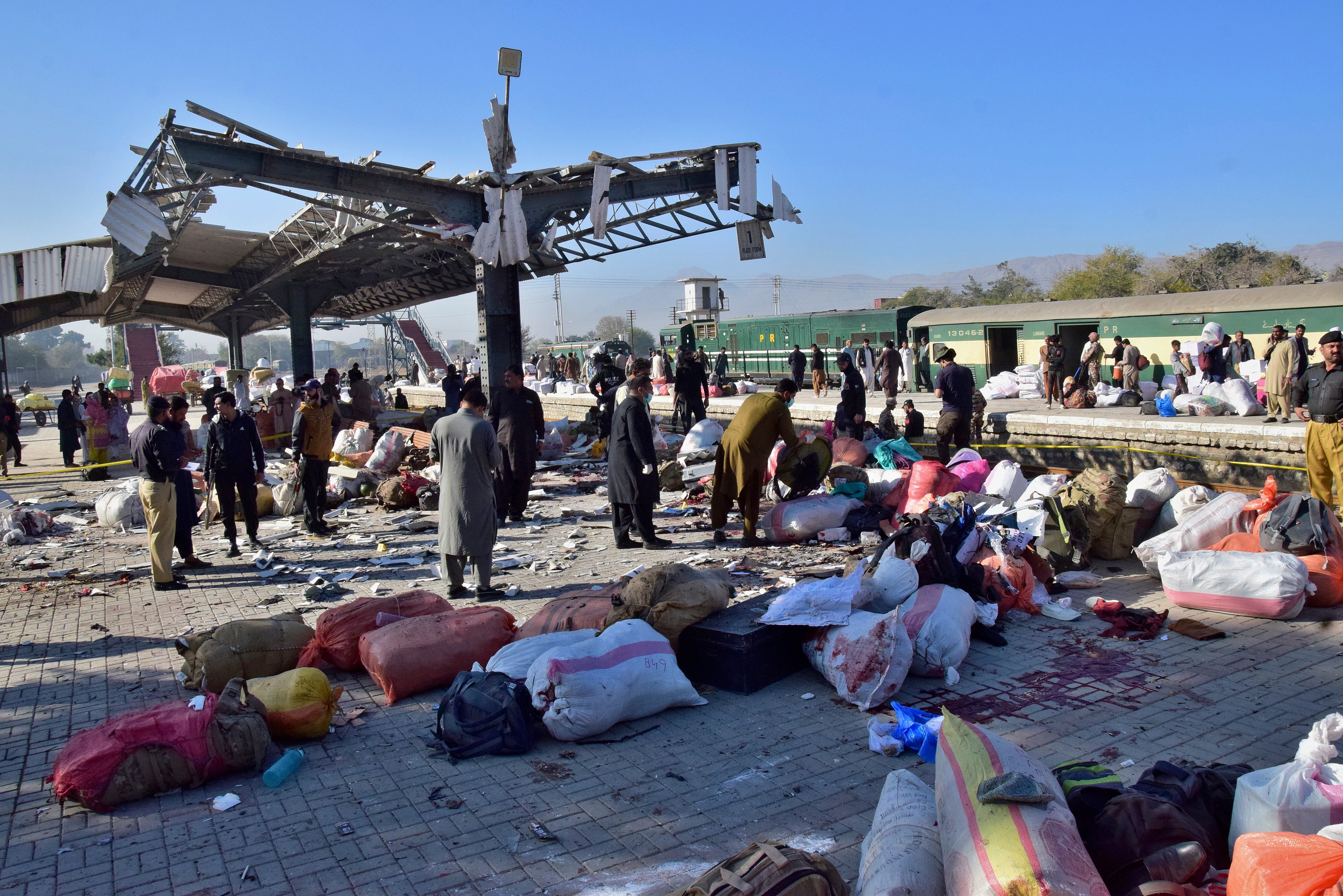 Pakistan Railway Station Bombing