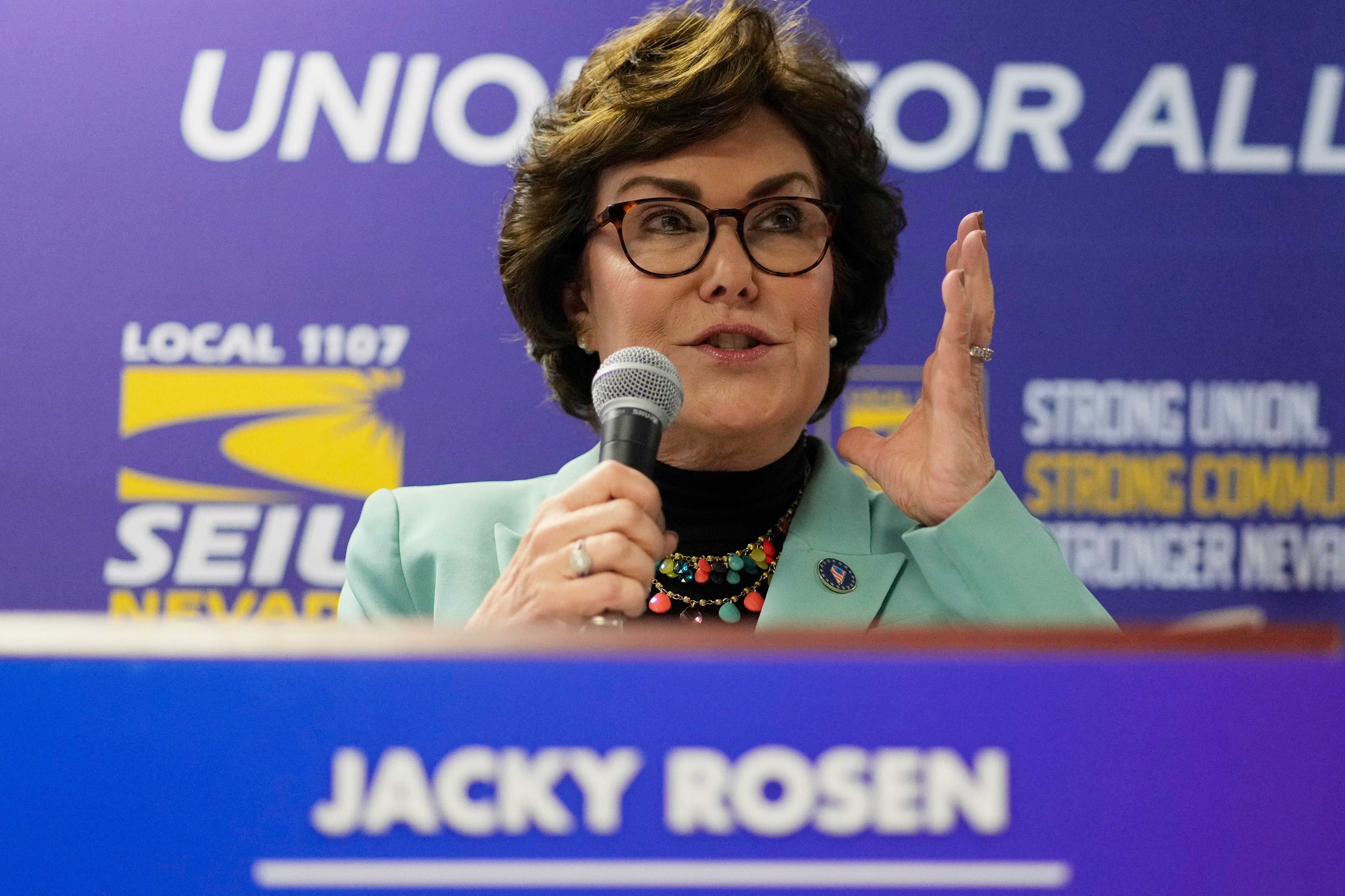 Jacky Rosen voted in agreement with Cortez Masto