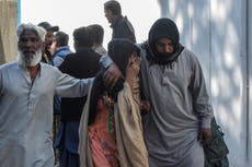 At least 24 dead in powerful bomb blast at train station in Pakistan