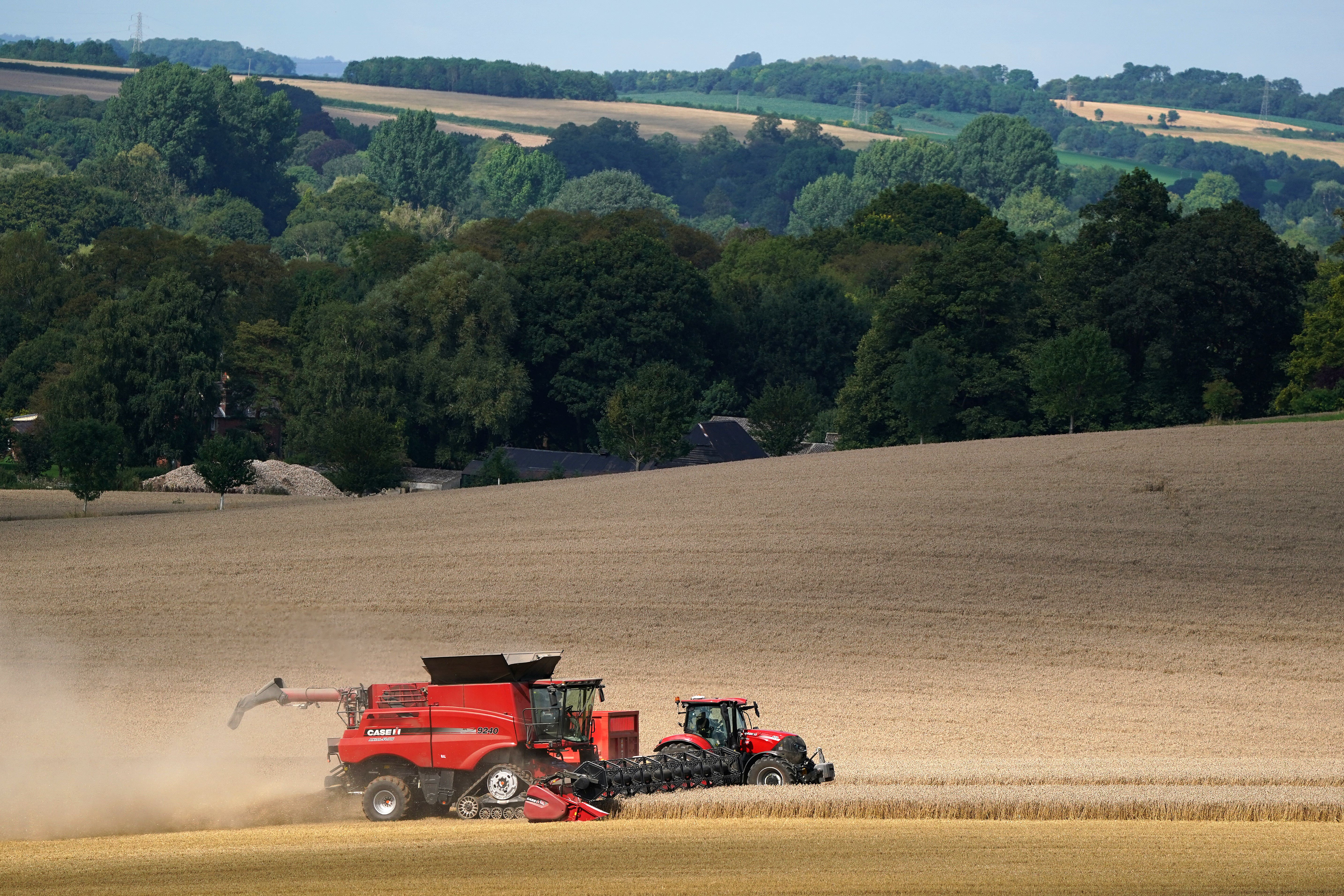 Farmers are planning a protest in London (Andrew Matthews/PA)