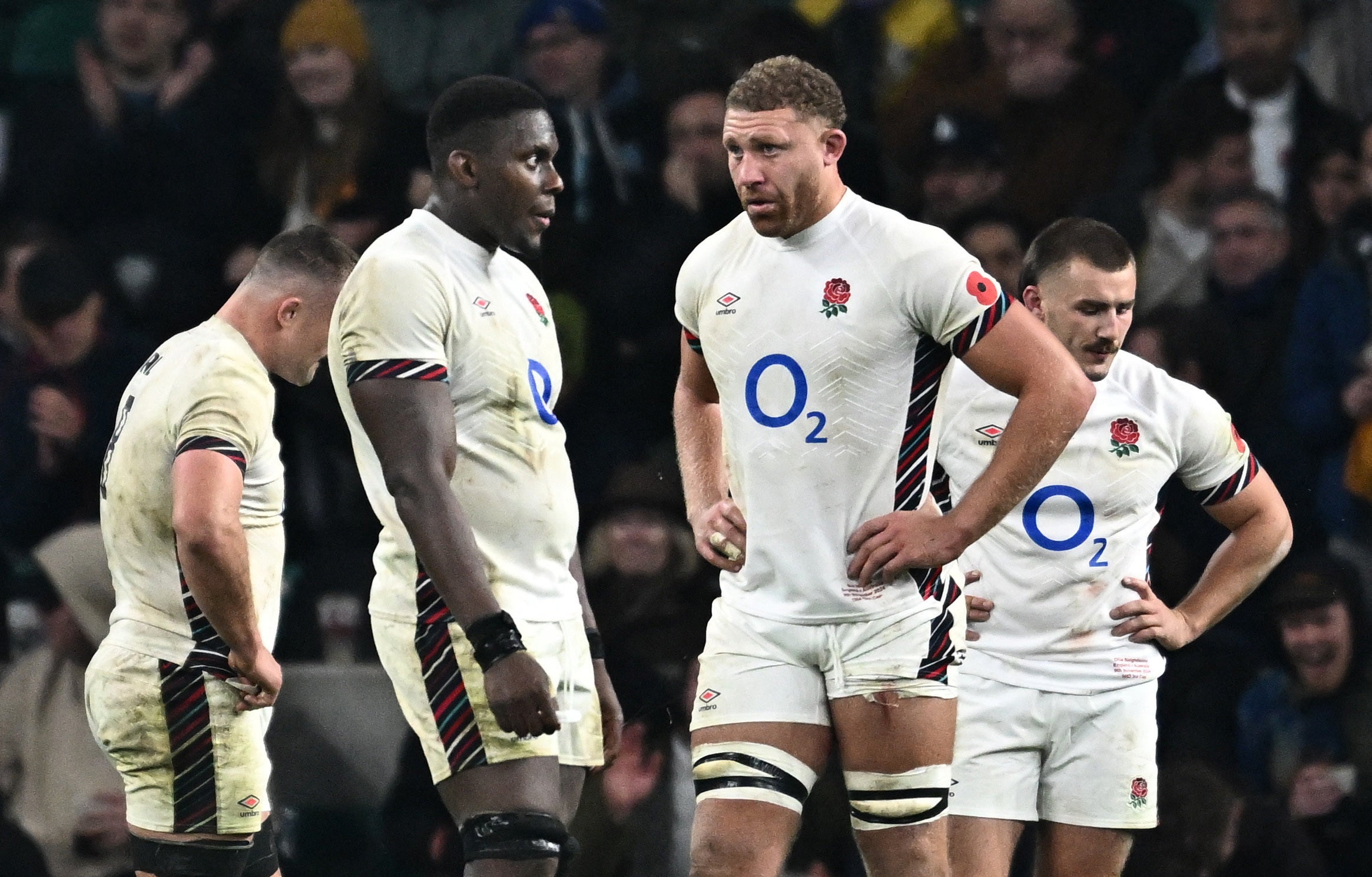 England were left sickened by Australia’s late winning try