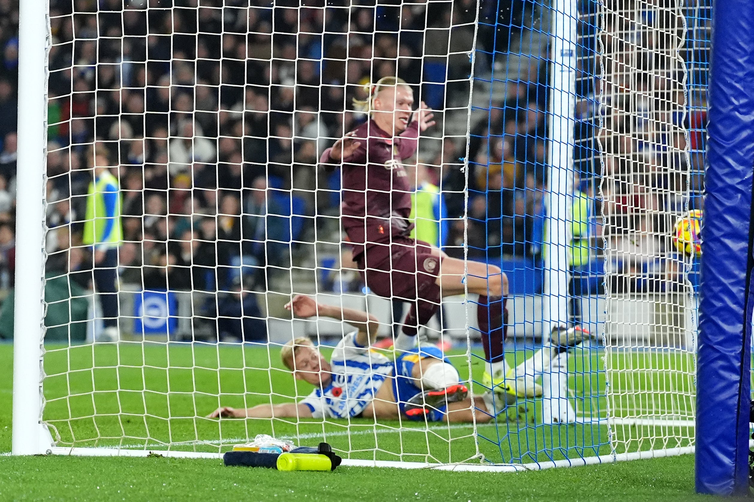 Erling Haaland gave City the lead but it wasn’t enough