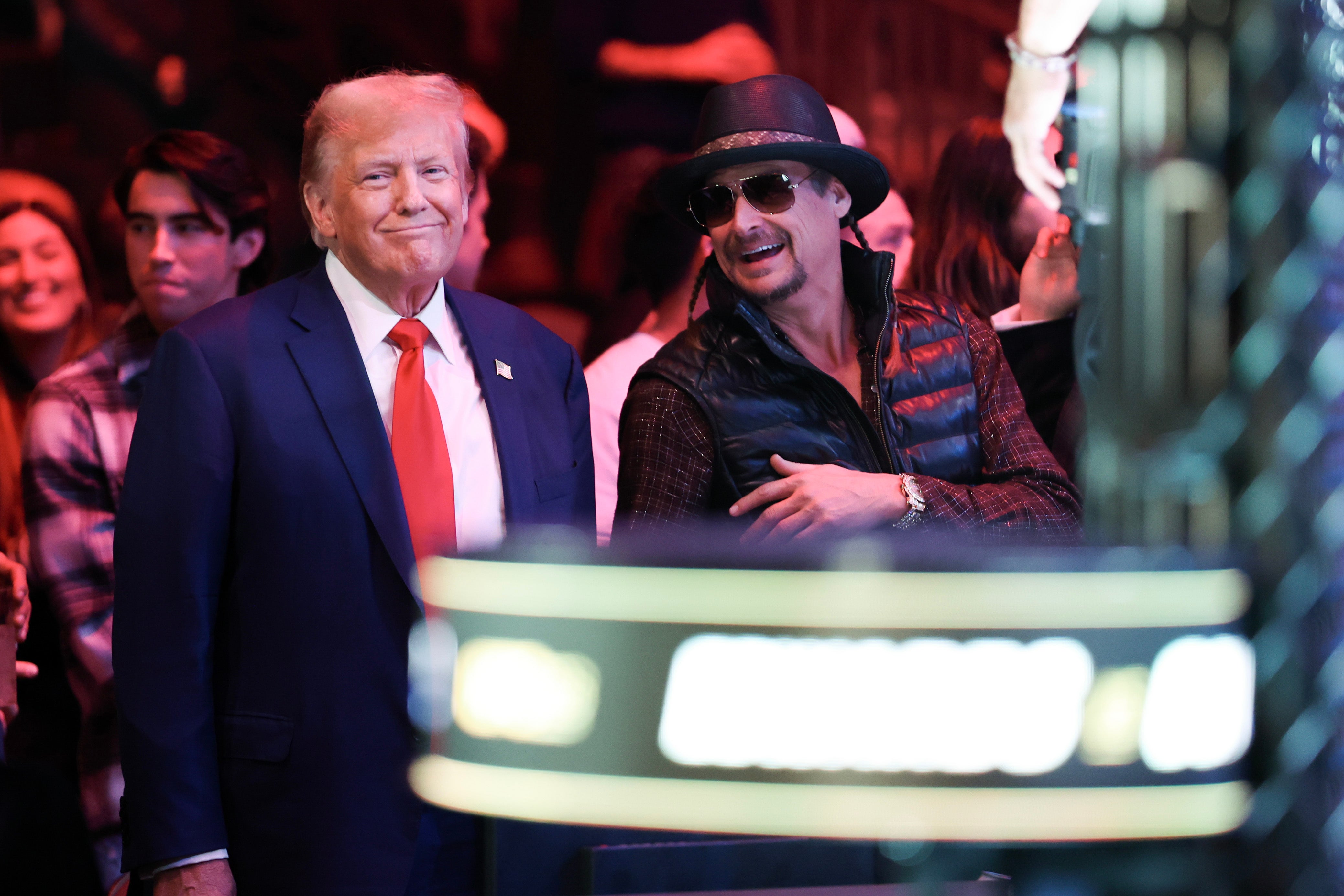 Trump and Kid Rock have remained close throughout the campaign