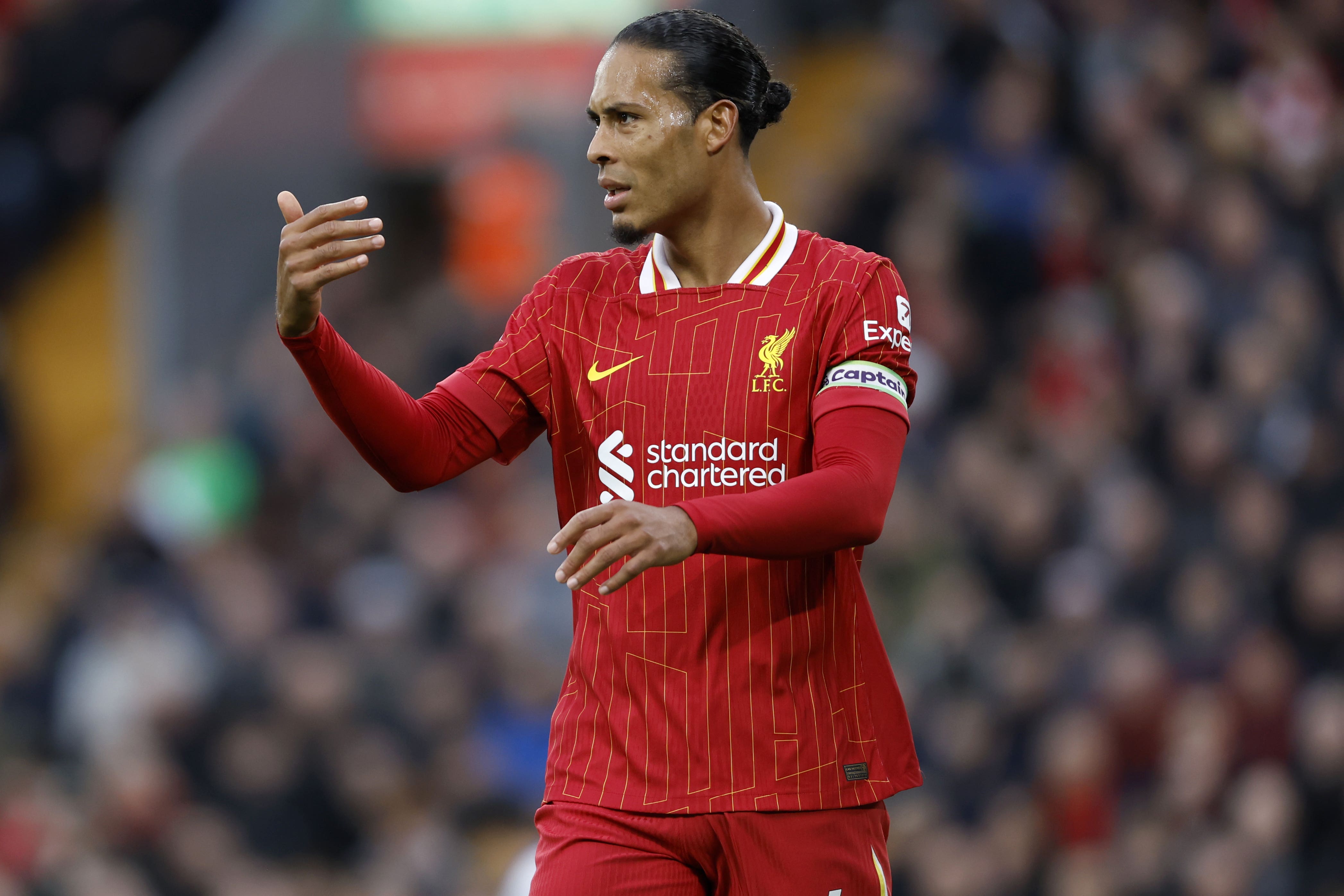 Liverpool captain Virgil van Dijk believes they have learned important lessons from last season (Nigel French/PA)