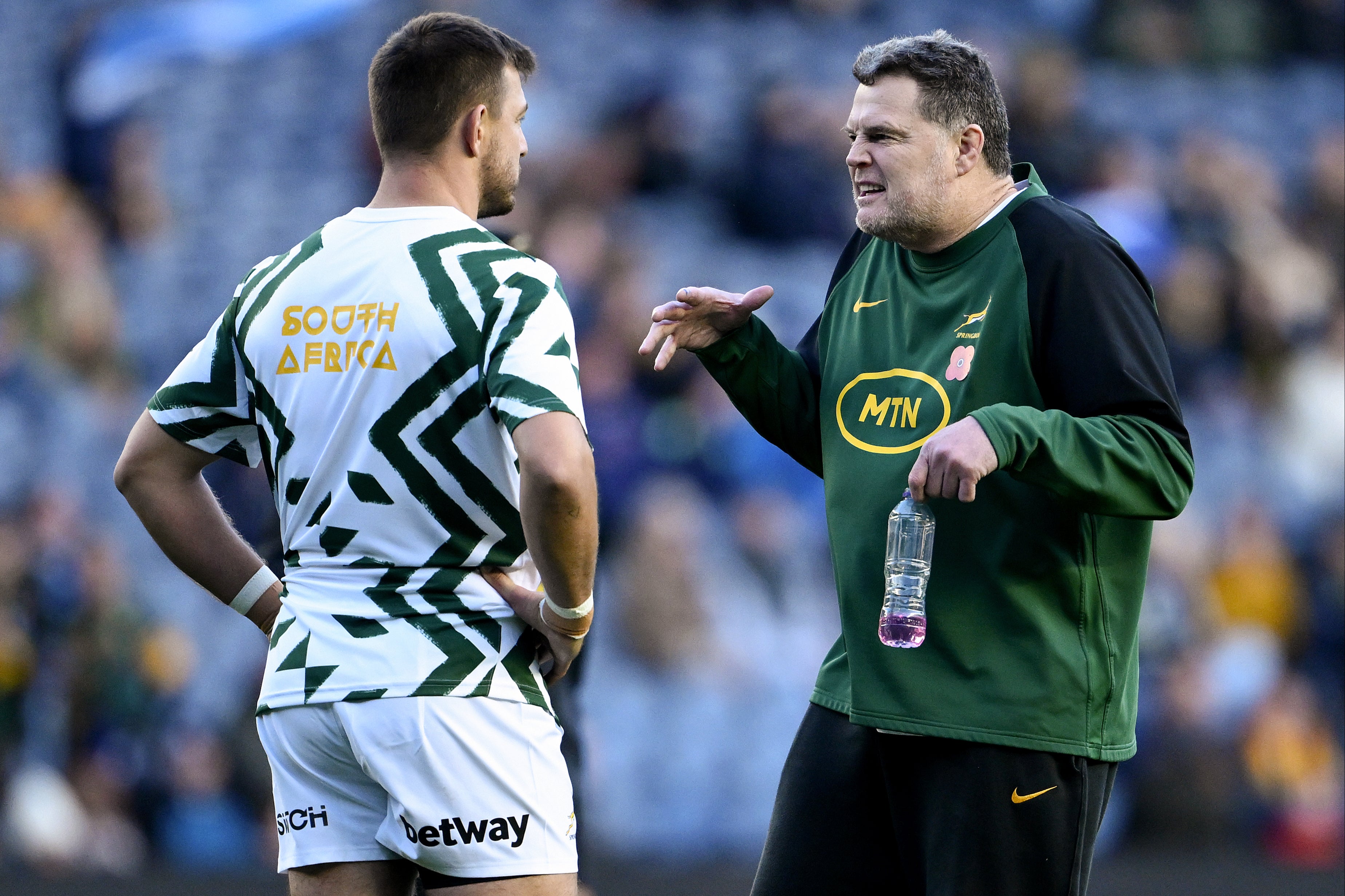 Rassie Erasmus has explained why South Africa felt the need to evolve