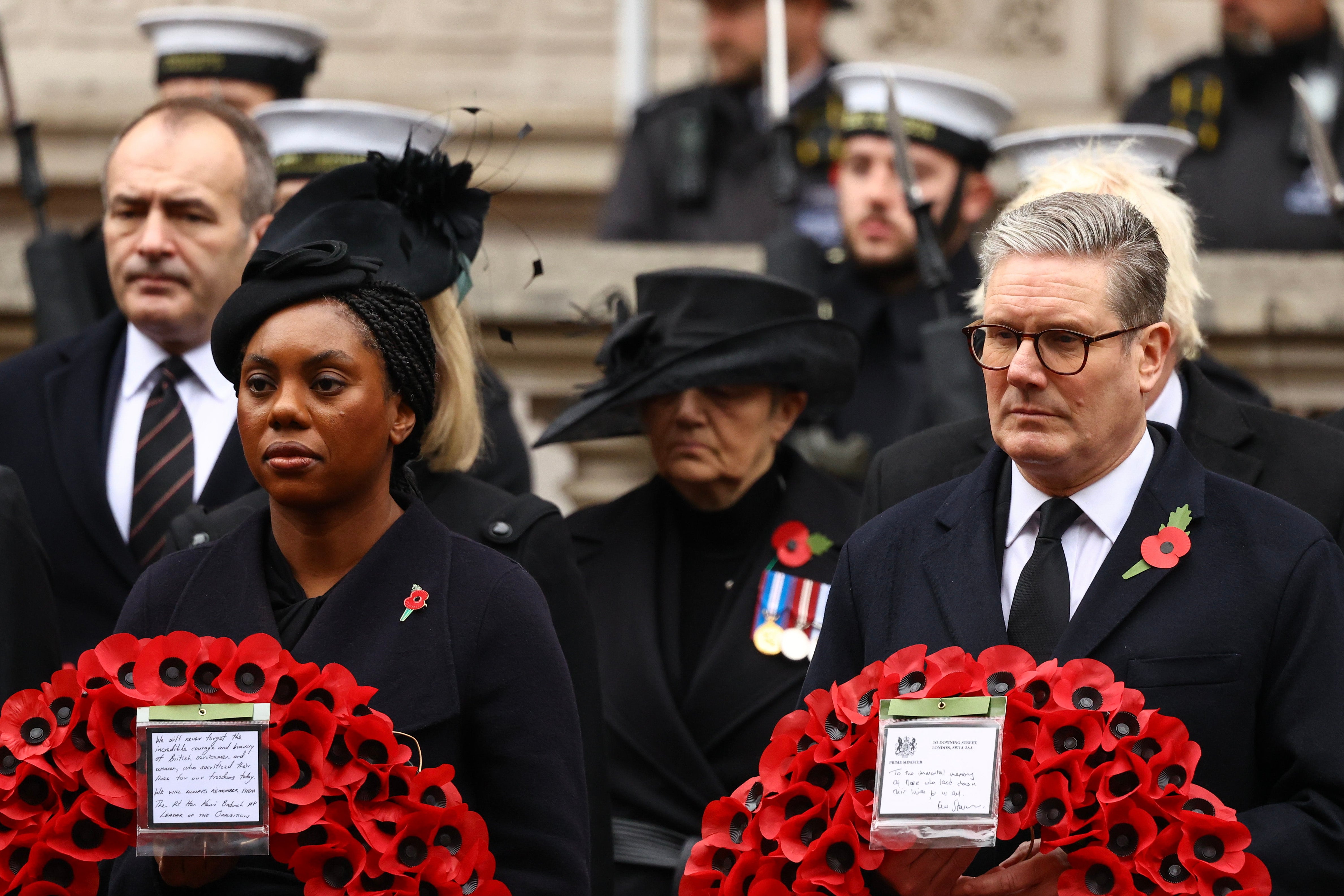 Prime Minister Keir Starmer said ‘we pause as a nation to honour all those who have served our country’