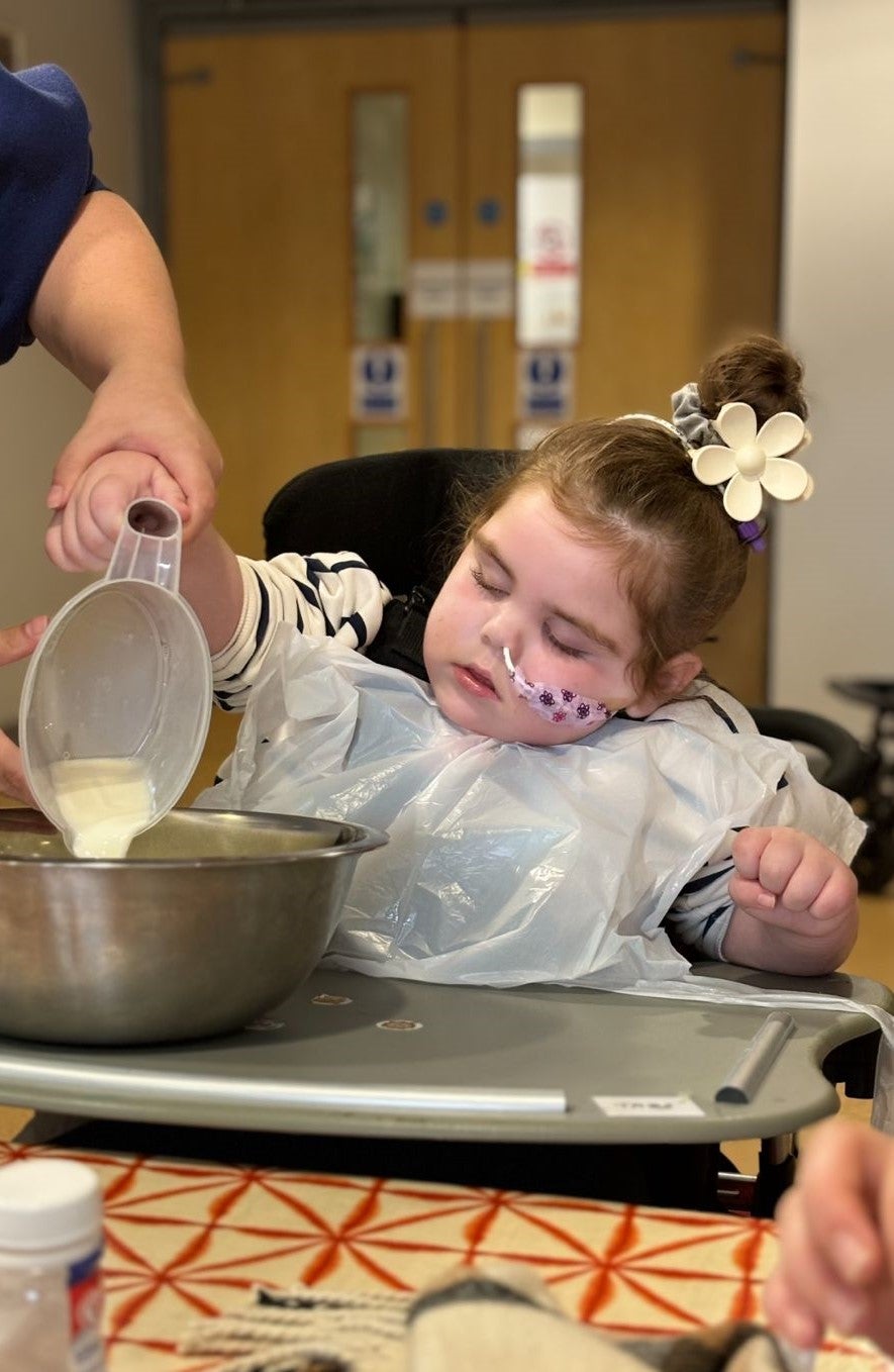 Daisy spent 12 weeks at a rehabilitation centre