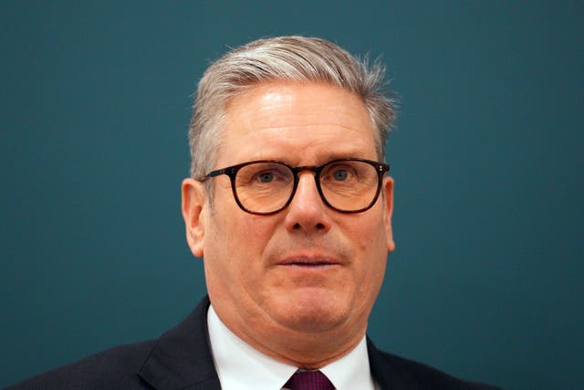 <p>Prime Minister Keir Starmer during a bilateral meeting at Cop29. </p>