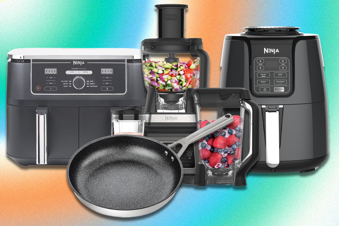 Whether you’re after an air fryer, ice cream maker, or frying pan, Ninja has got you covered