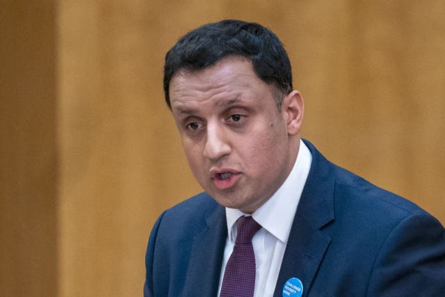 Scottish Labour leader Anas Sarwar urged ministers to ‘support Scotland’s high streets’ (Jane Barlow/PA)