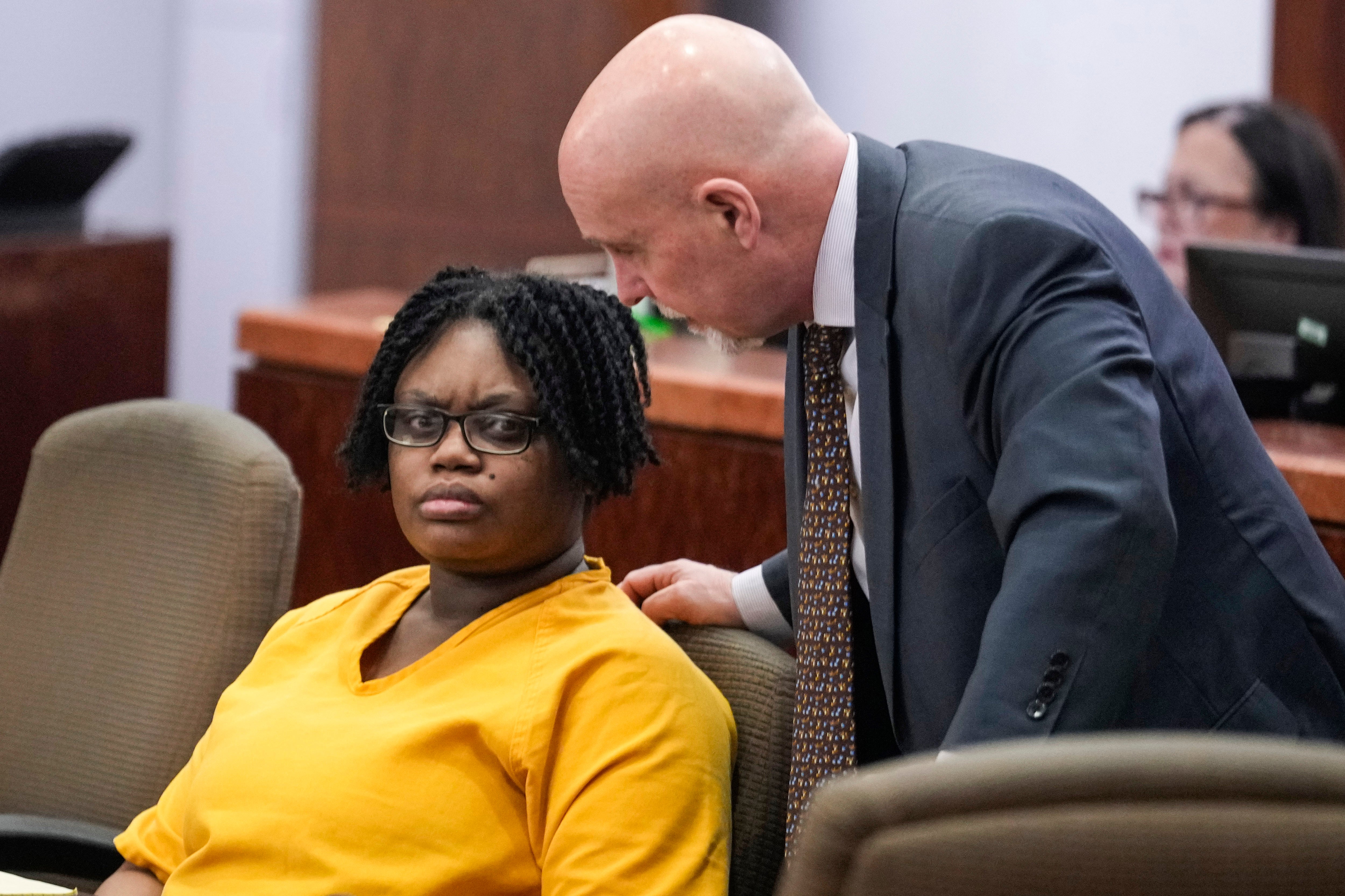 Defendant Gloria Williams, charged in connection with the death of her eight-year-old son