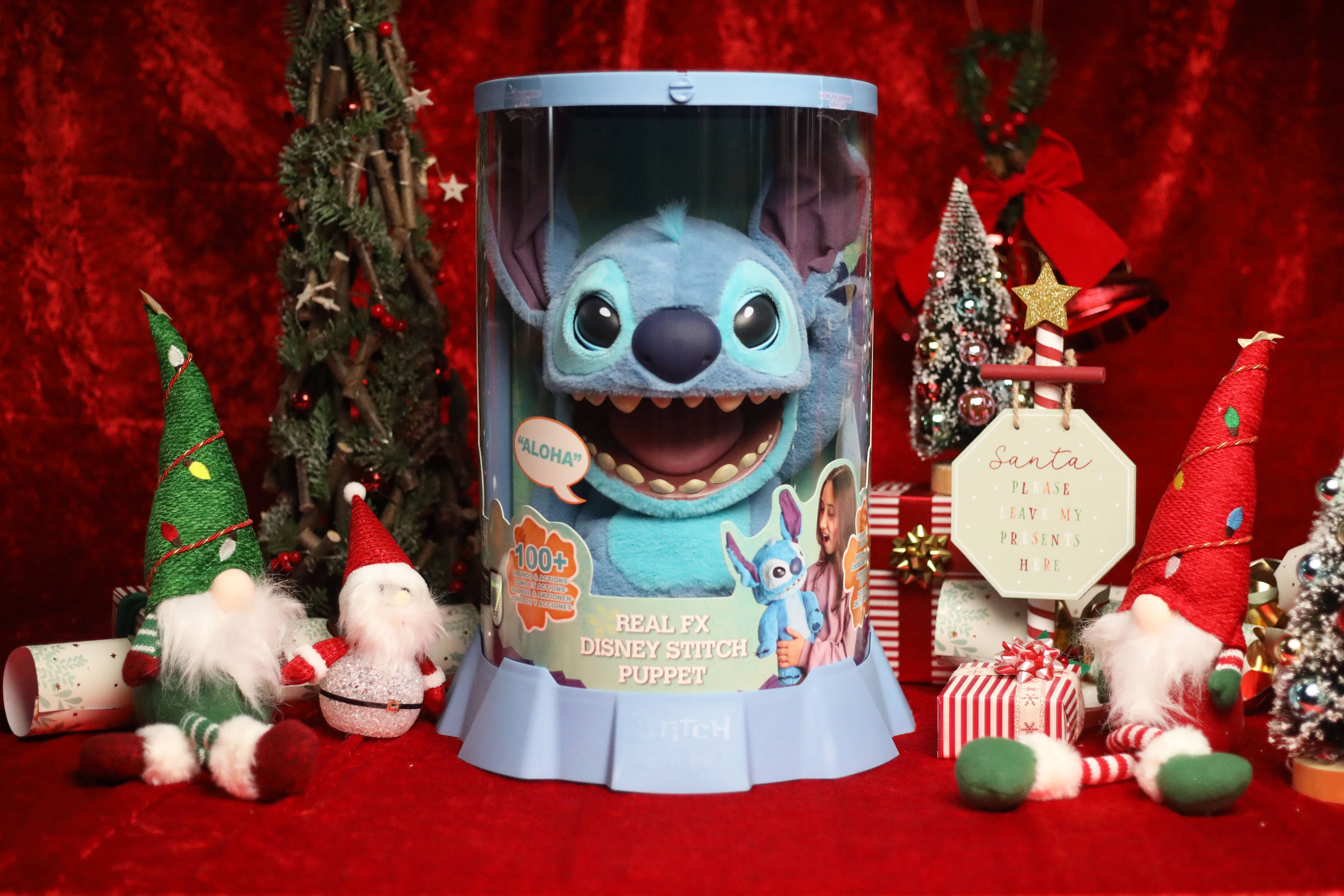 The RealFX Disney Stitch Puppetronic, which is on the Toy Retailers Association’s DreamToys list of the 20 best-selling toys this Christmas. (Toy Retailers Association/PA)