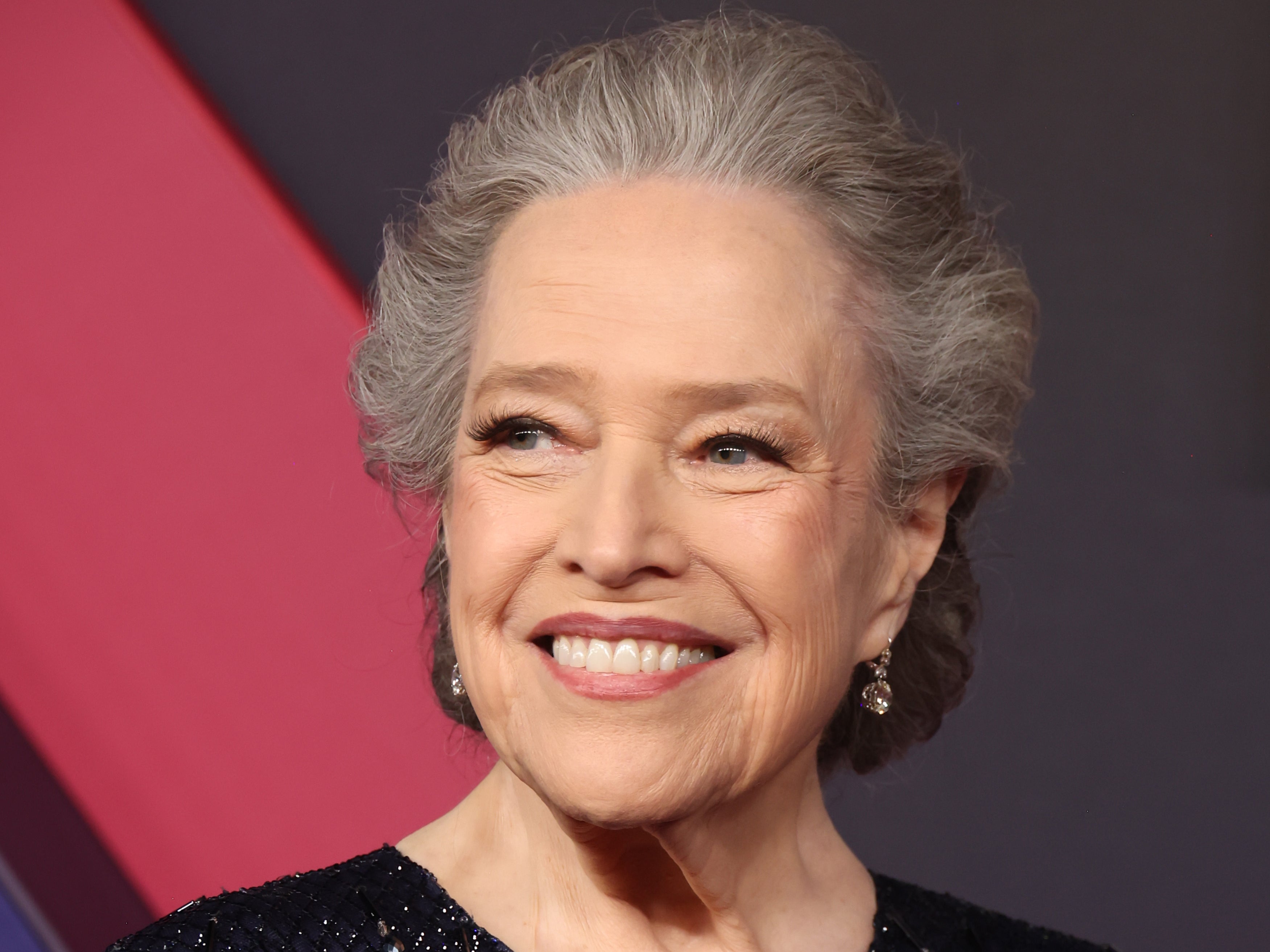 Kathy Bates pictured in 2024