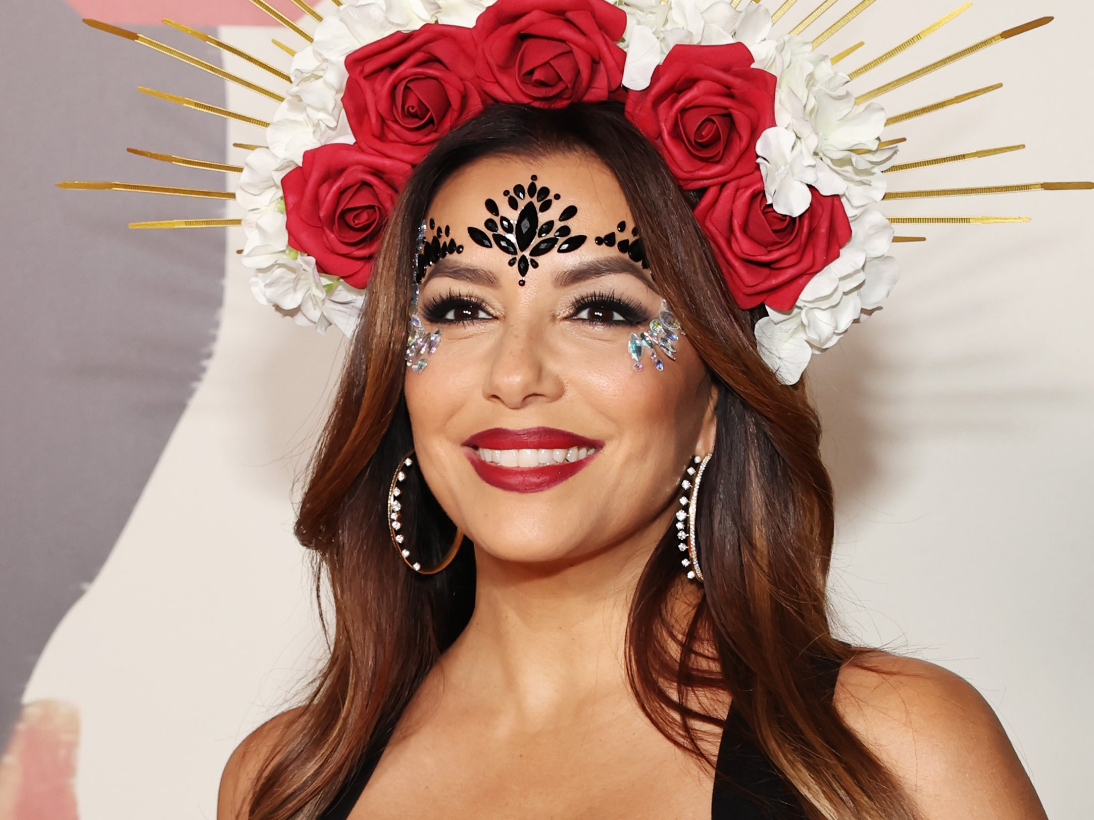 Longoria at the 2024 annual Dia De Muertos Gala