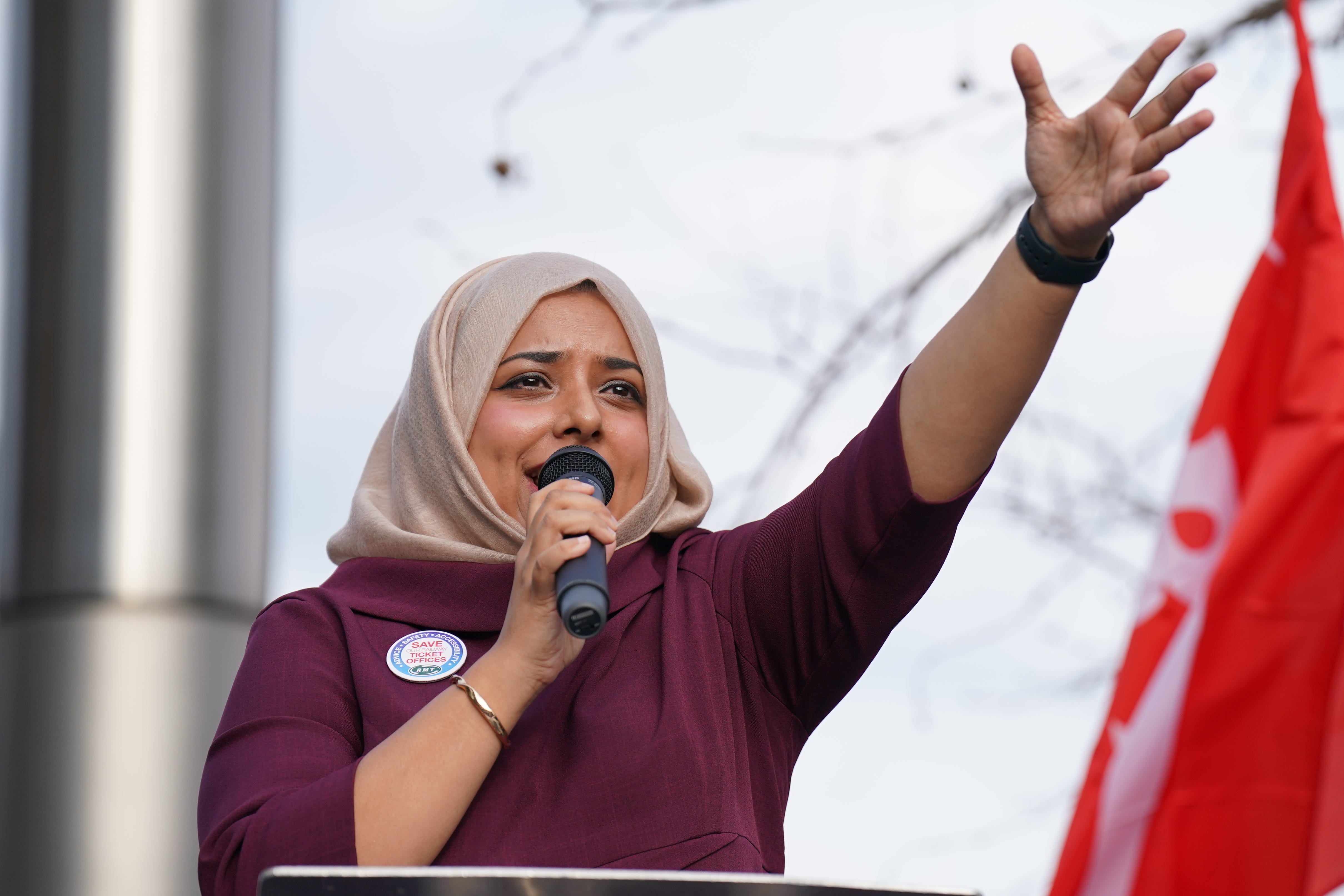 Former Labour MP Apsana Begum (Jonathan Brady/PA)