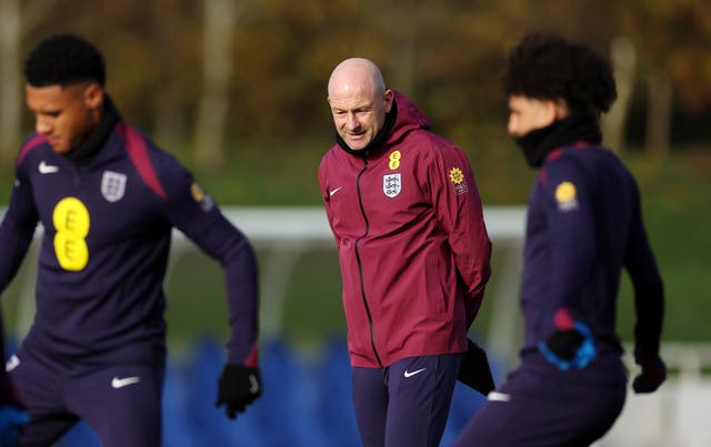 <p>Lee Carsley’s goal as interim coach is promotion to the top tier of the Nations League</p>