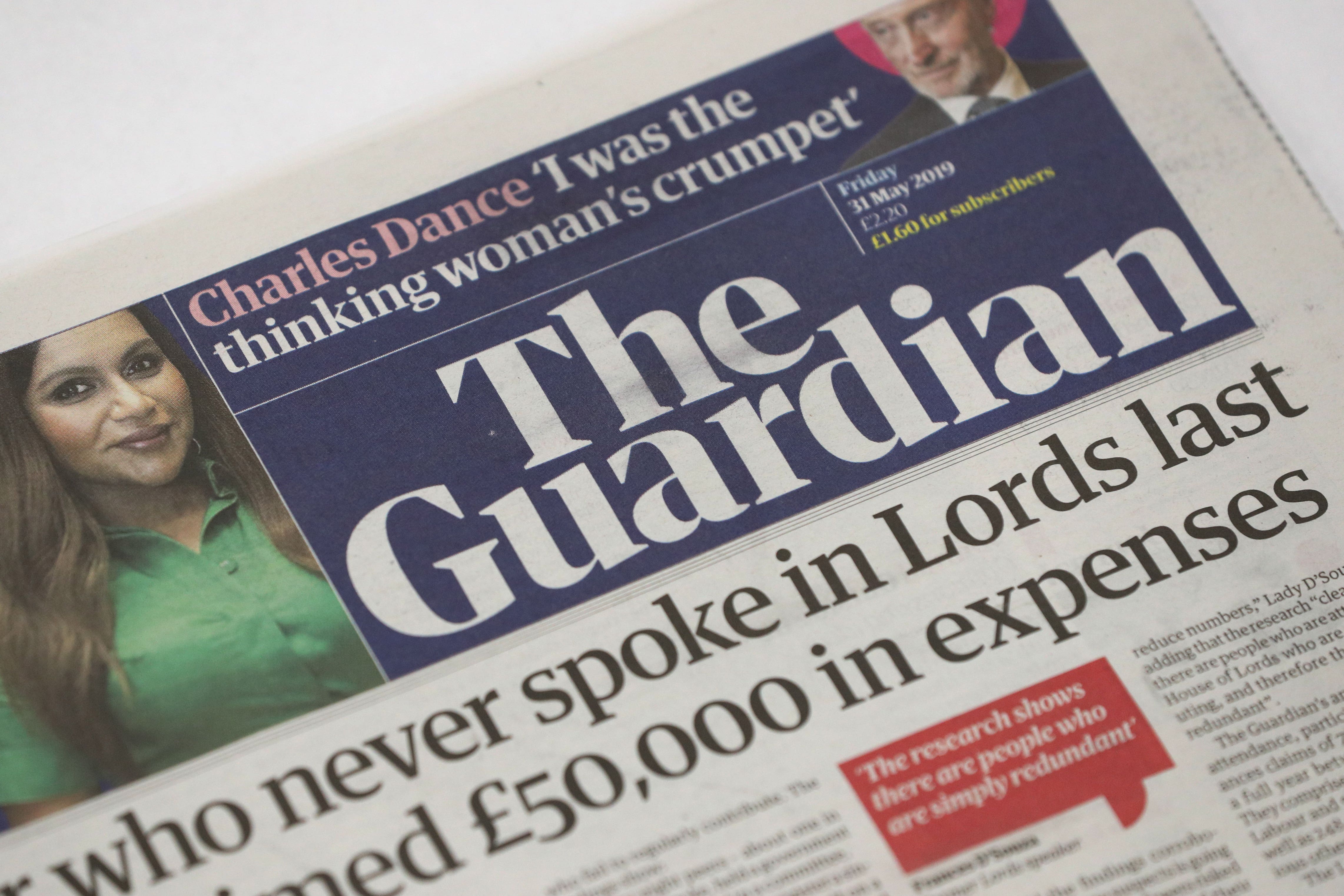 The Guardian newspaper has announced it will stop posting on the social media platform X (Jonathan Brady/PA)