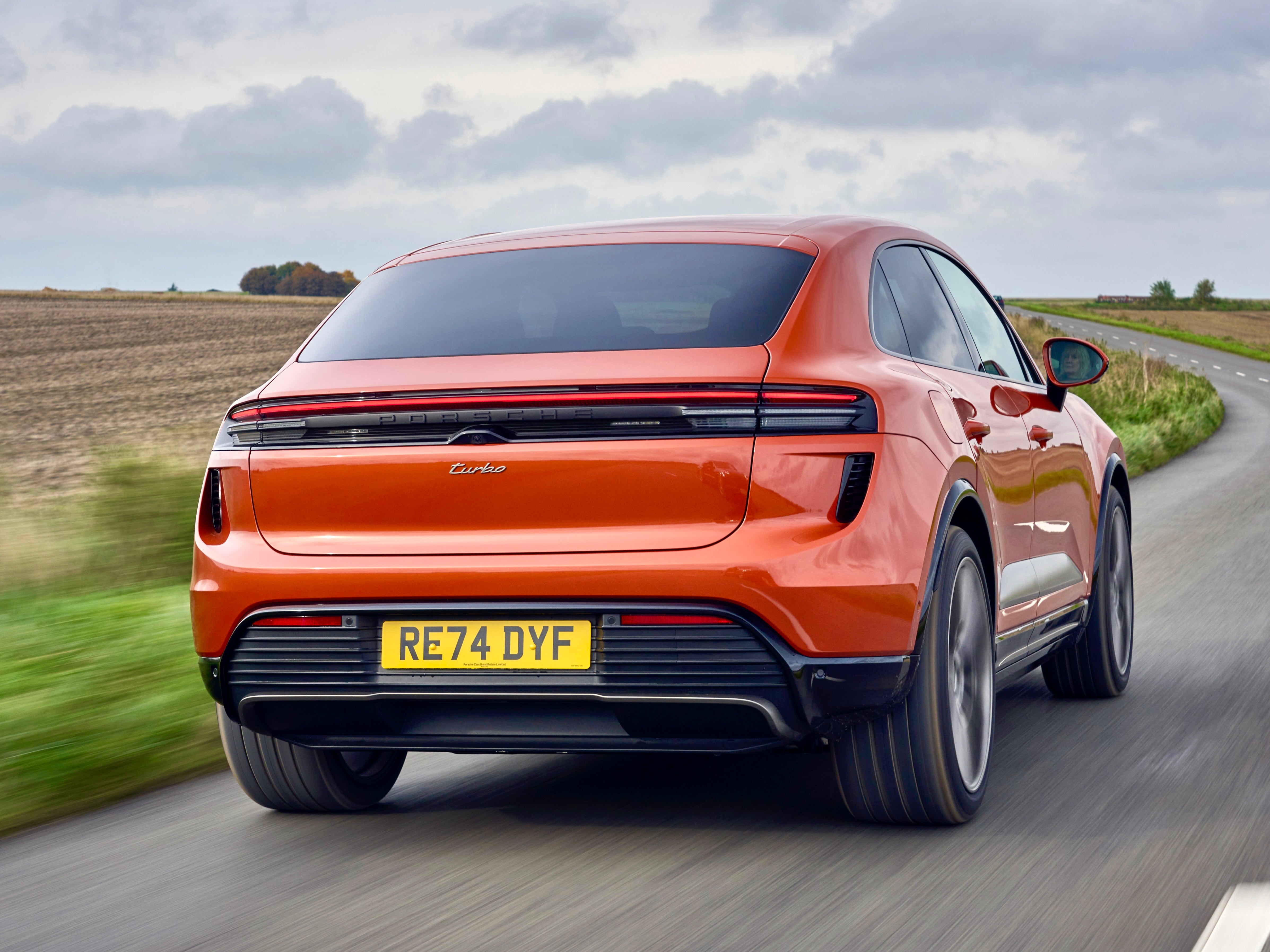 The electric Porsche Macan comes in four flavours topped by the £96,900 Macan Turbo