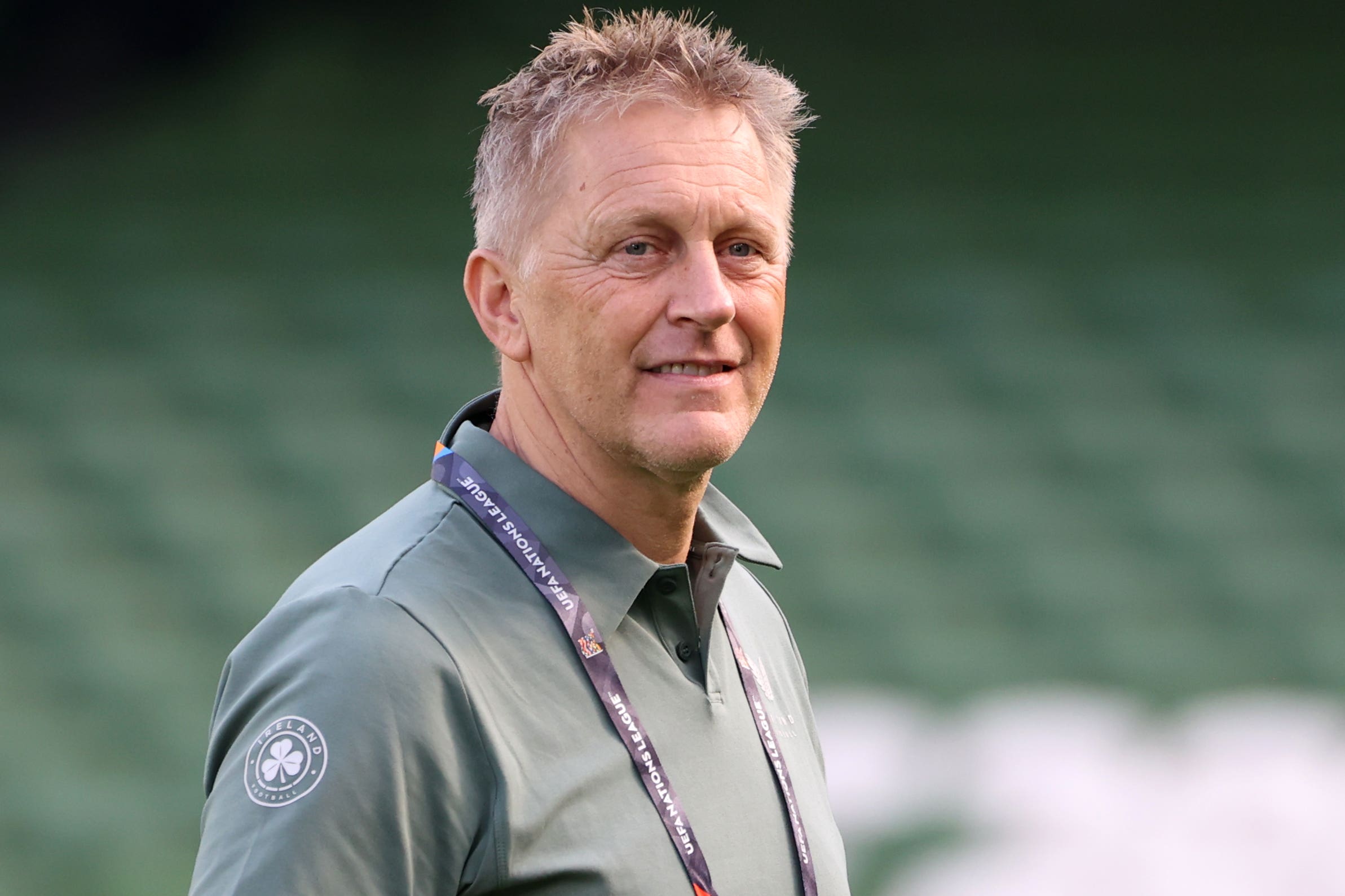 Head coach Heimir Hallgrimsson is targeting victory over Finland to secure Republic of Ireland’s place in Nations League B (Evan Treacy/PA)