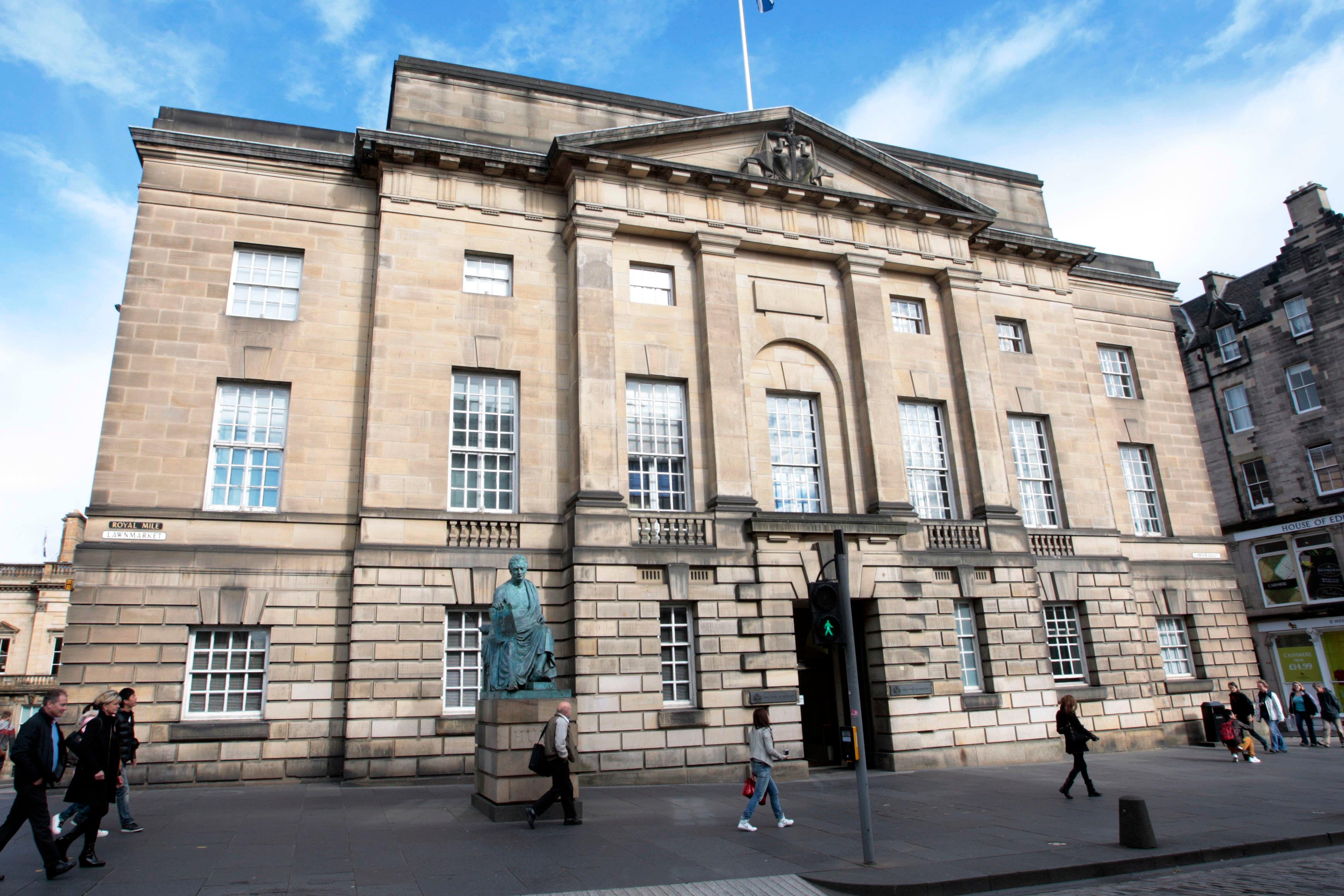 The trial is taking place at the High Court in Edinburgh (David Cheskin/PA)