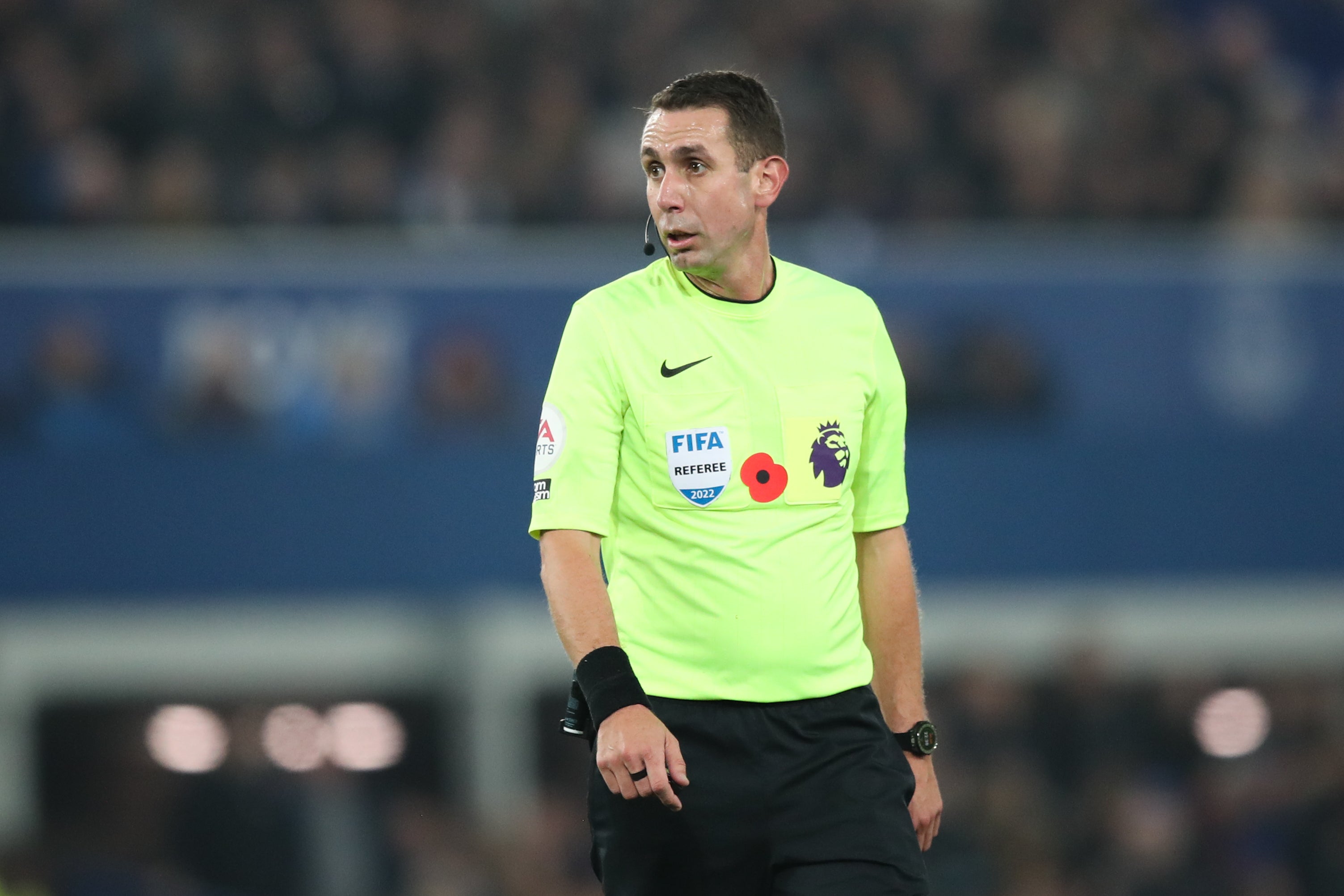 David Coote has refereed in the Premier League since 2018