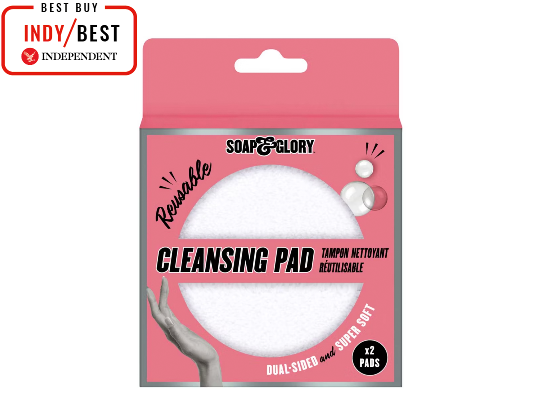 Soap and Glory best reusable makeup remover pads review indybest